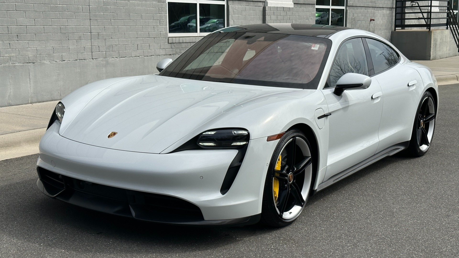 Used 2020 Porsche Taycan TURBO S AWD / OLEA CLUB INTERIOR / BURMESTER / SPORT CHRONO for sale Sold at Formula Imports in Charlotte NC 28227 2