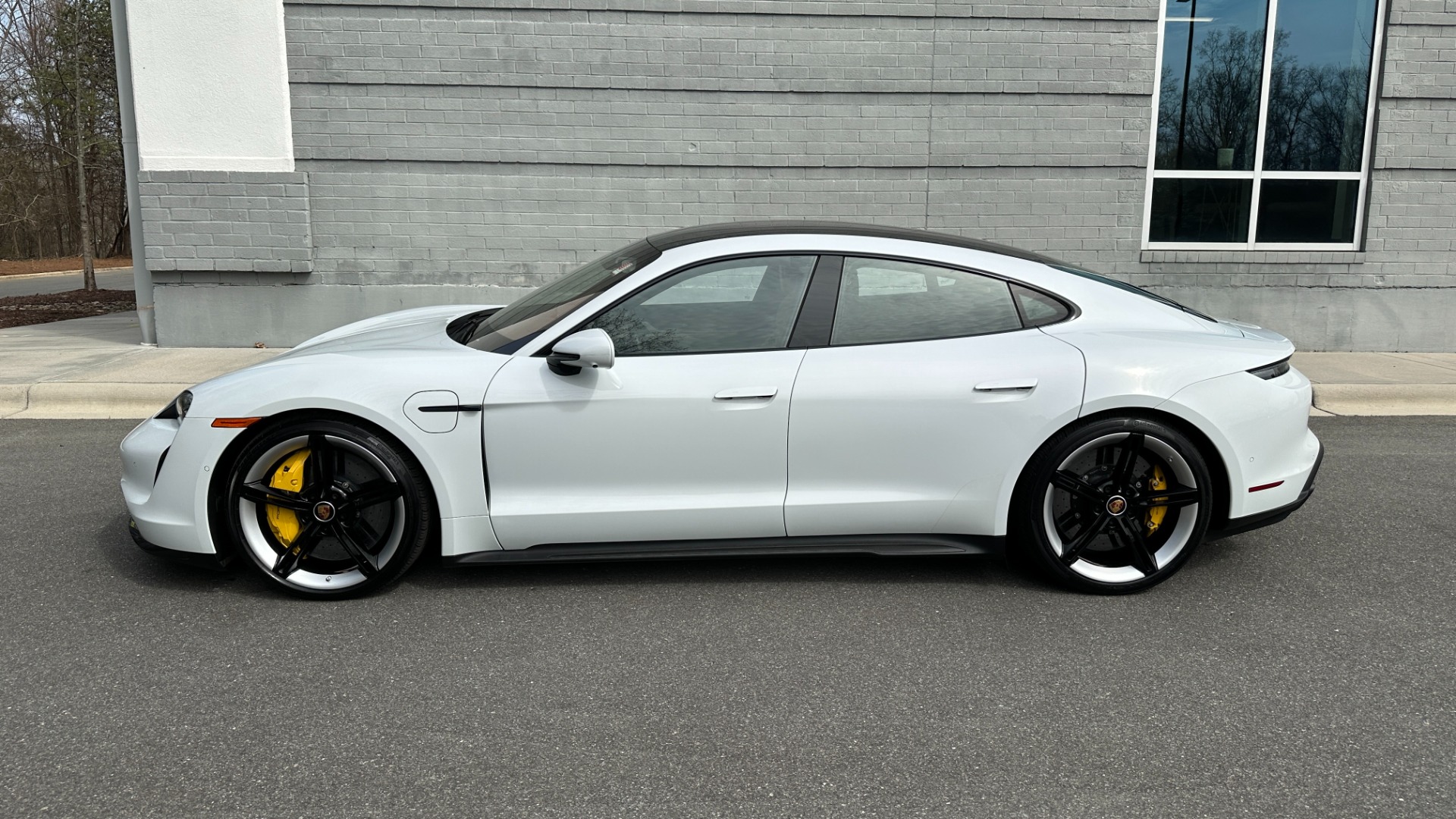 Used 2020 Porsche Taycan TURBO S AWD / OLEA CLUB INTERIOR / BURMESTER / SPORT CHRONO for sale Sold at Formula Imports in Charlotte NC 28227 3