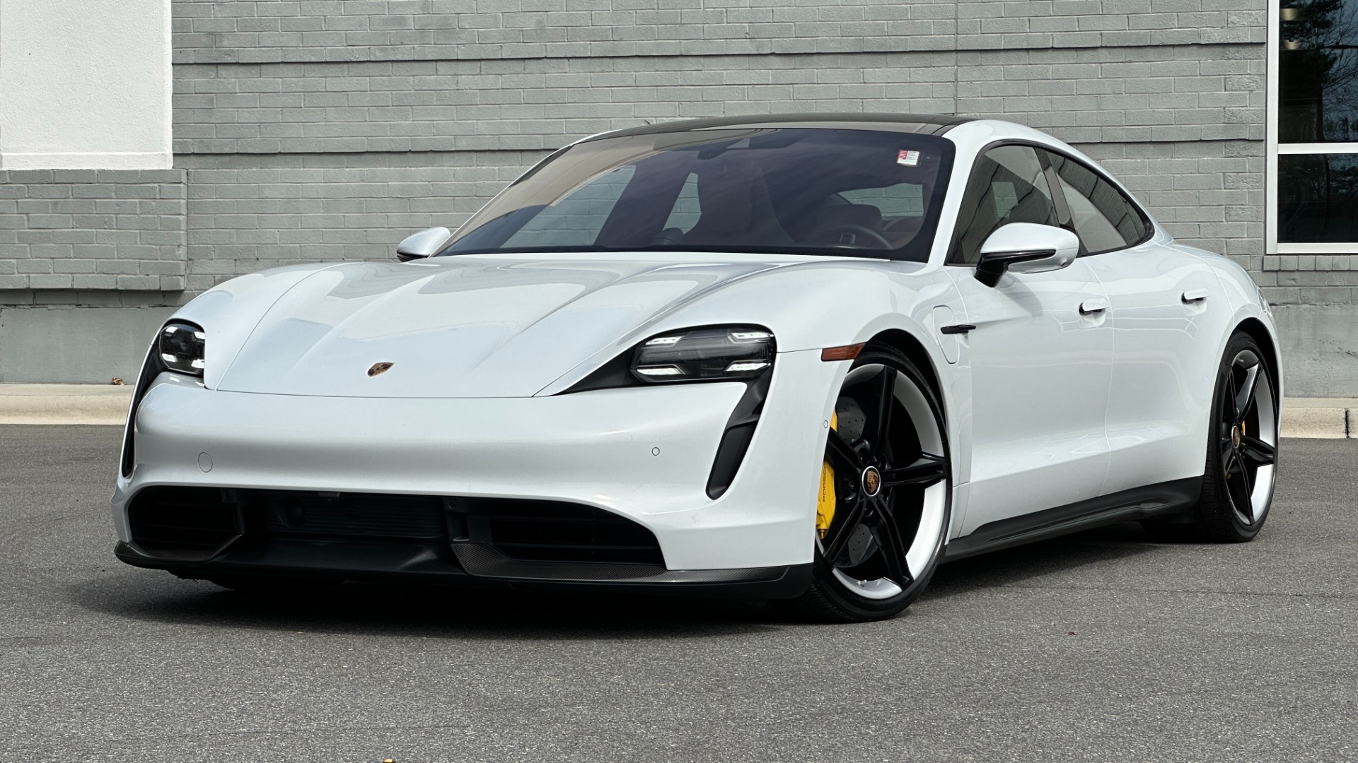 Used 2020 Porsche Taycan TURBO S AWD / OLEA CLUB INTERIOR / BURMESTER / SPORT CHRONO for sale Sold at Formula Imports in Charlotte NC 28227 1