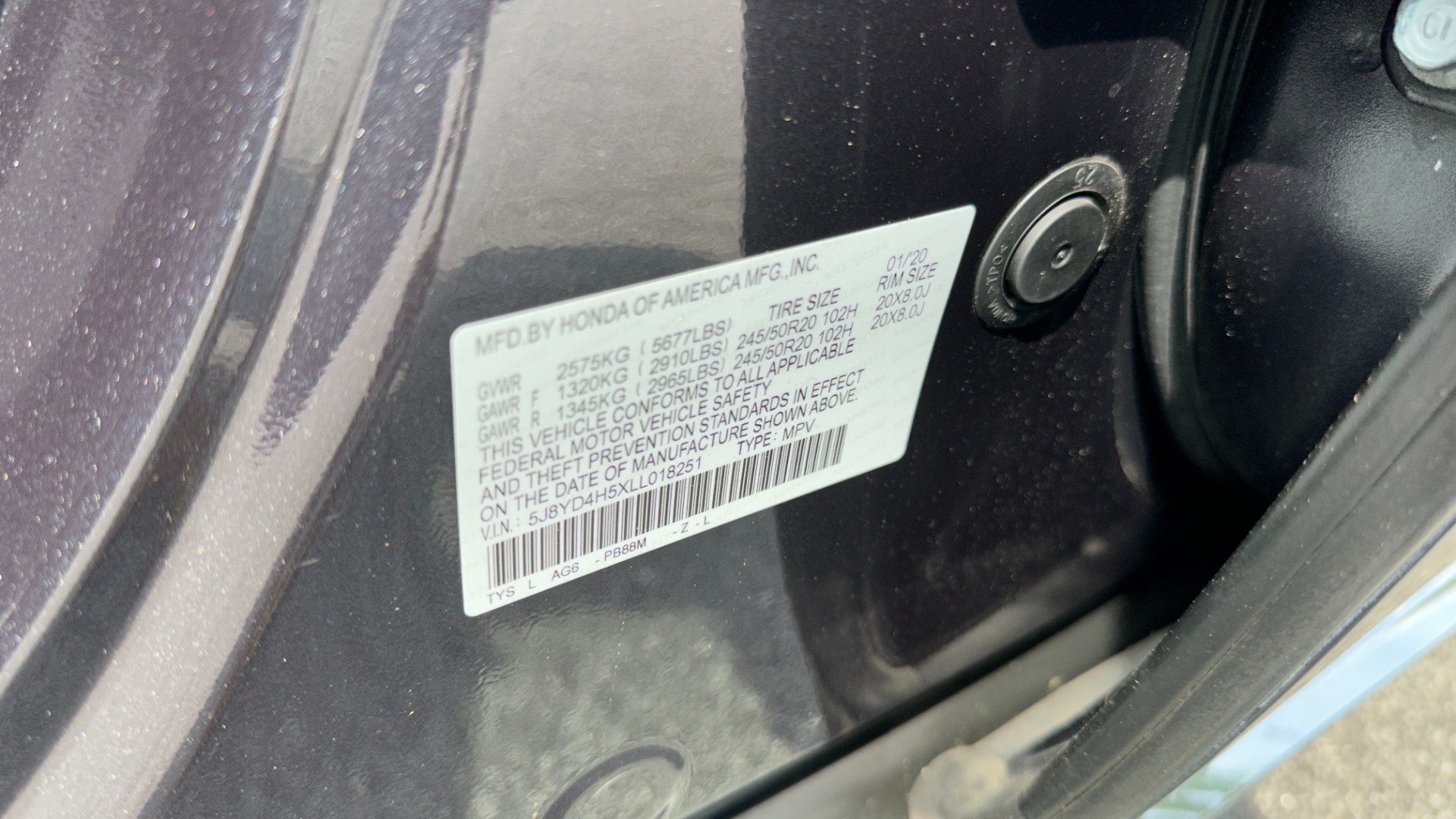 Used 2020 Acura MDX w/Technology Pkg for sale Sold at Formula Imports in Charlotte NC 28227 13
