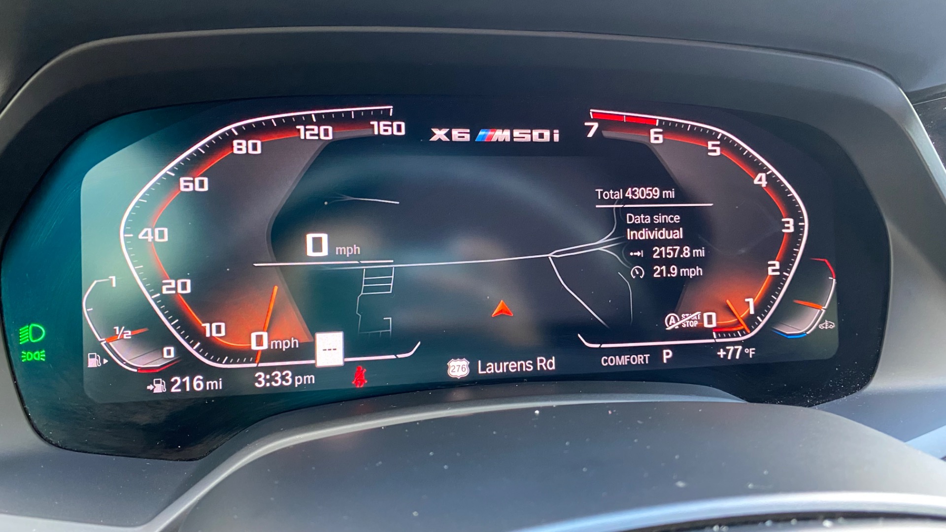 Used 2020 BMW X6 M50i for sale $61,495 at Formula Imports in Charlotte NC 28227 25