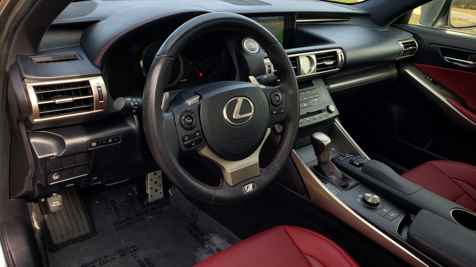 Used 2016 Lexus IS 350 F-SPORT / NAV / SUNROOF / BSM / REARVIEW for sale Sold at Formula Imports in Charlotte NC 28227 32