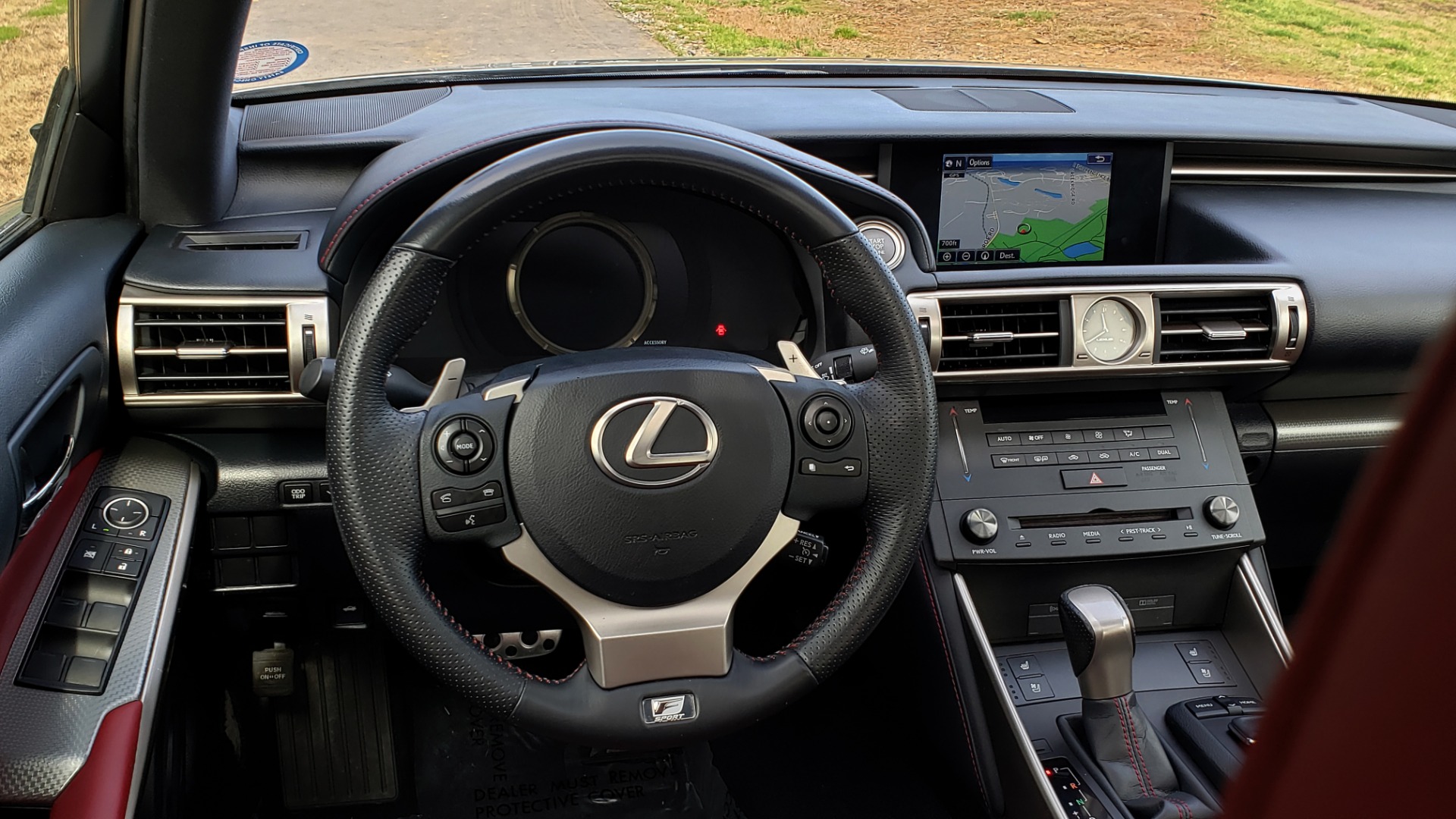 Used 2016 Lexus IS 350 F-SPORT / NAV / SUNROOF / BSM / REARVIEW for sale Sold at Formula Imports in Charlotte NC 28227 35