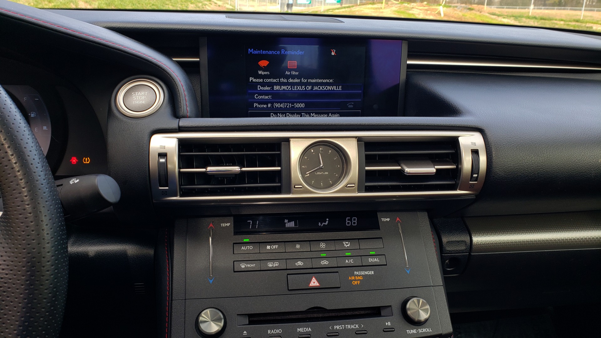 Used 2016 Lexus IS 350 F-SPORT / NAV / SUNROOF / BSM / REARVIEW for sale Sold at Formula Imports in Charlotte NC 28227 39