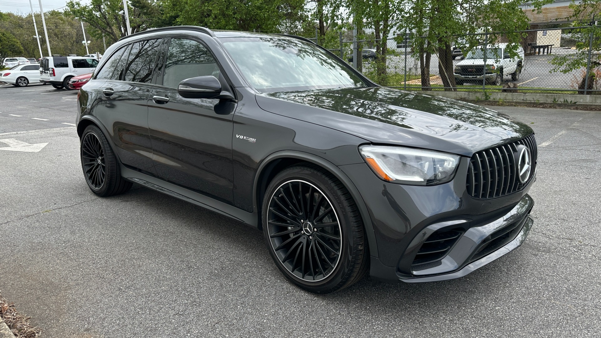 Used 2020 Mercedes-Benz GLC AMG GLC63 / 21IN AMG WHEELS / PANORAMIC ROOF / AMG DRIVE UNIT / NIGHT PACKA for sale Sold at Formula Imports in Charlotte NC 28227 4