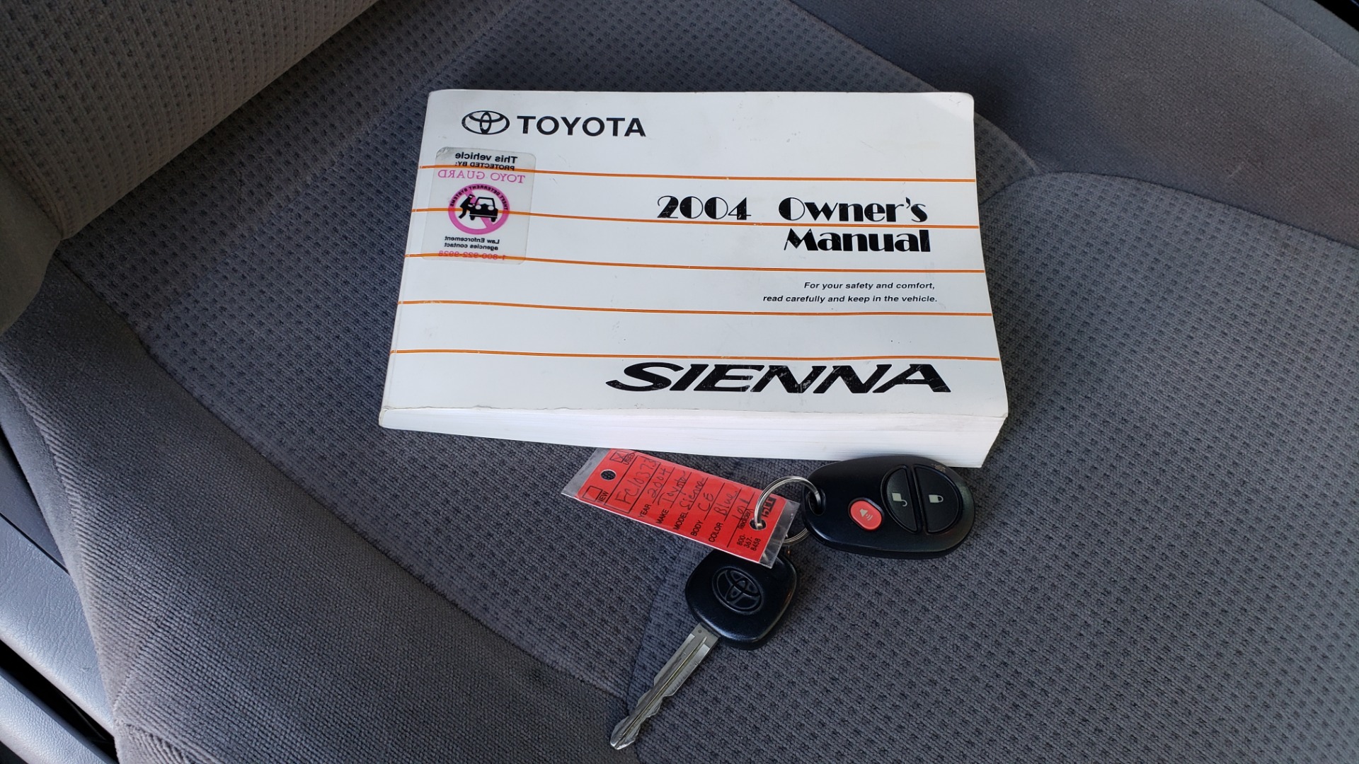 Used 2004 Toyota SIENNA LE 7-PASSENGER / ROOF RACK / PWR WNDWS for sale Sold at Formula Imports in Charlotte NC 28227 75