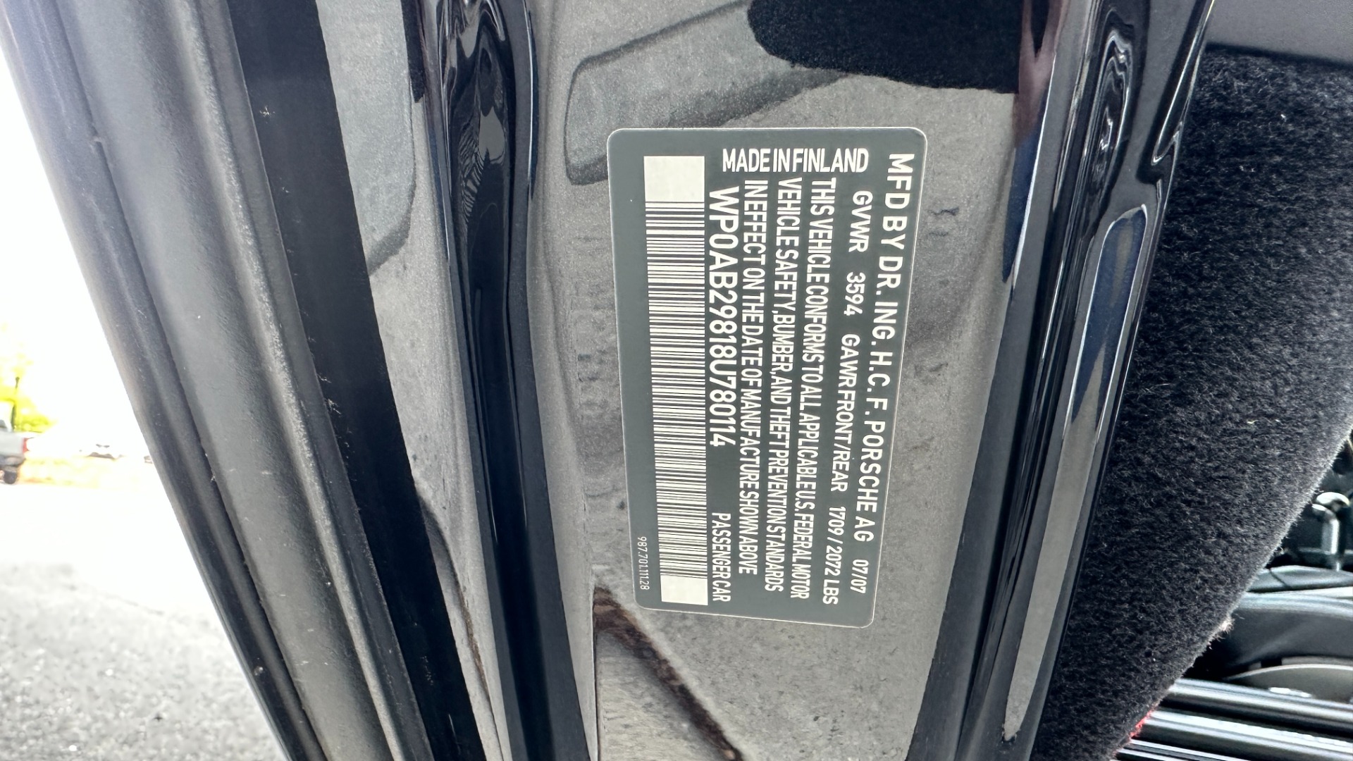 Used 2008 Porsche Cayman S / 6 SPEED / BOSE / PAINT PROTECTION / UPGRADED RADIO / POWER SEAT PKG for sale $29,800 at Formula Imports in Charlotte NC 28227 15