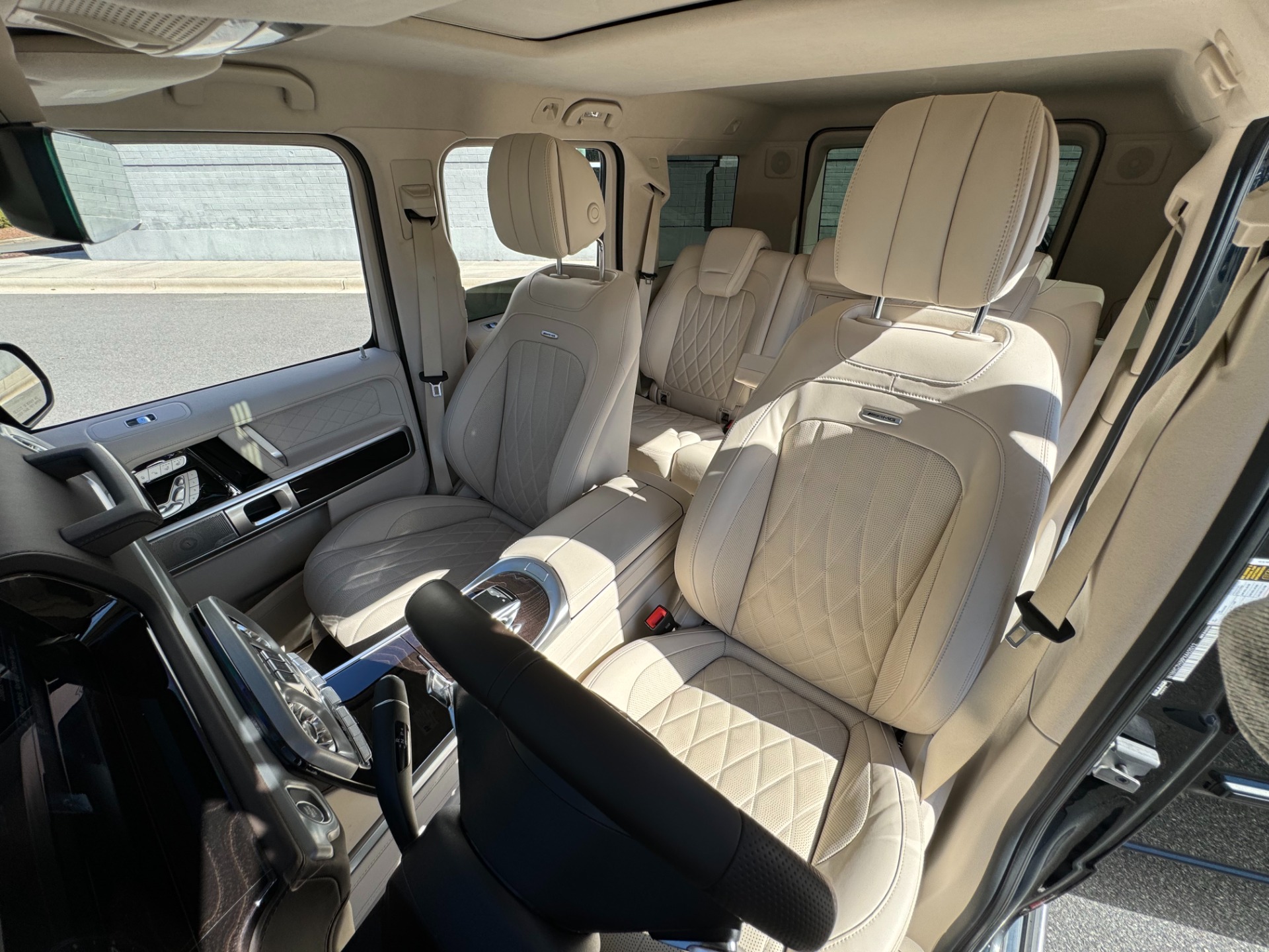 Used 2023 Mercedes-Benz G63 AMG DESIGNO INTERIOR / NIGHT PACKAGE / RARE BEIGE INTERIOR for sale Sold at Formula Imports in Charlotte NC 28227 14