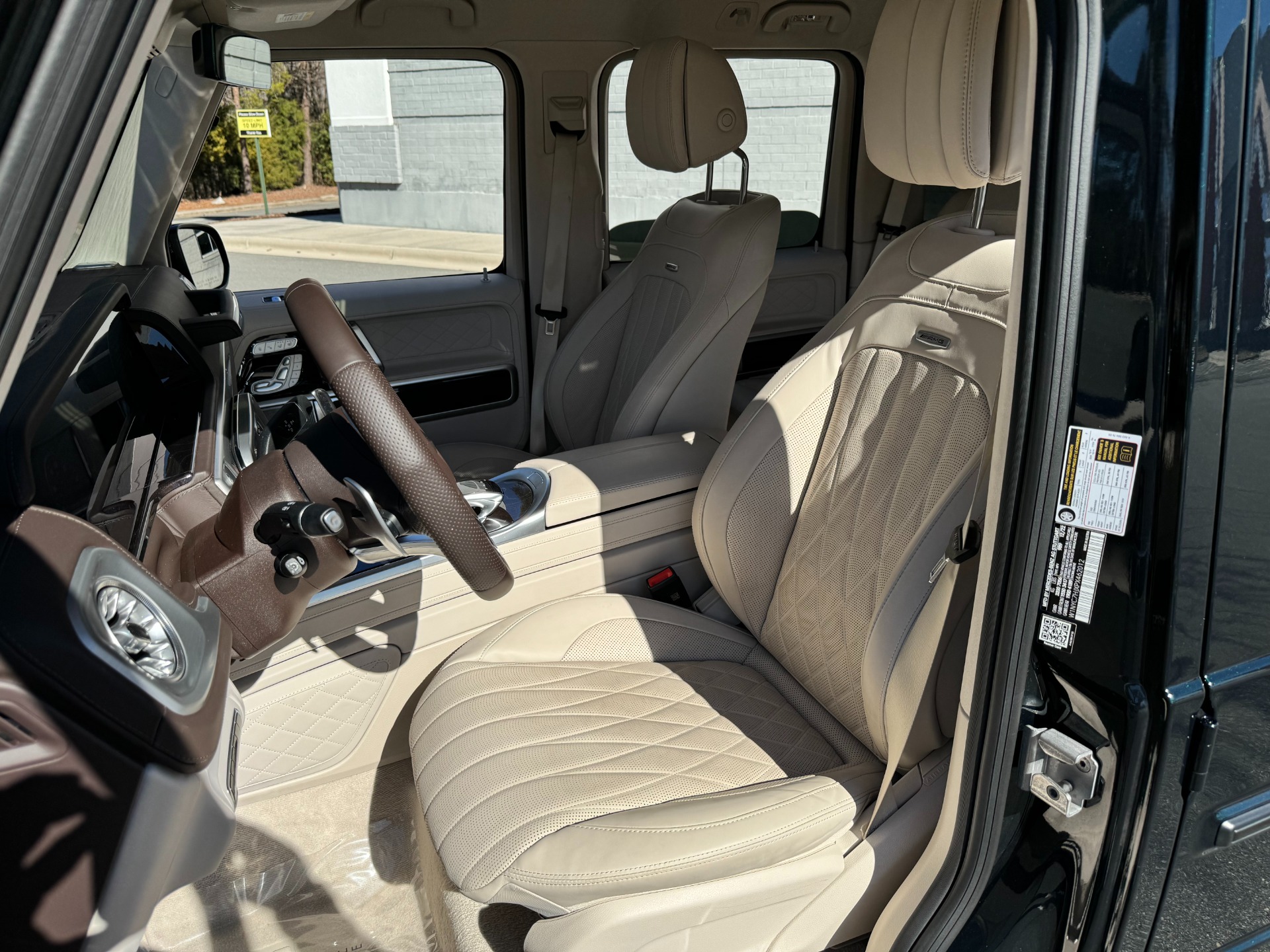 Used 2023 Mercedes-Benz G63 AMG DESIGNO INTERIOR / NIGHT PACKAGE / RARE BEIGE INTERIOR for sale Sold at Formula Imports in Charlotte NC 28227 18