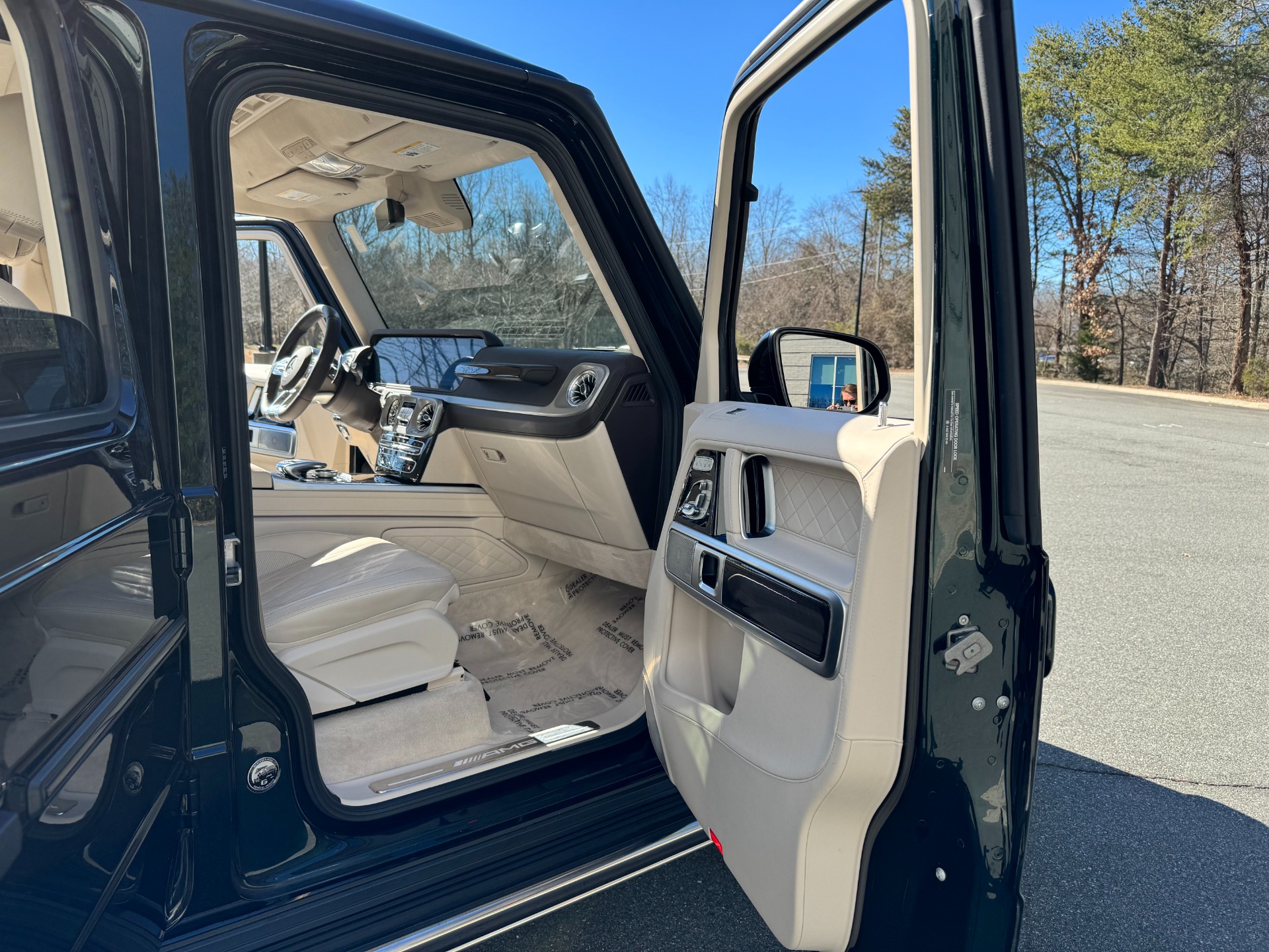 Used 2023 Mercedes-Benz G63 AMG DESIGNO INTERIOR / NIGHT PACKAGE / RARE BEIGE INTERIOR for sale $222,000 at Formula Imports in Charlotte NC 28227 27