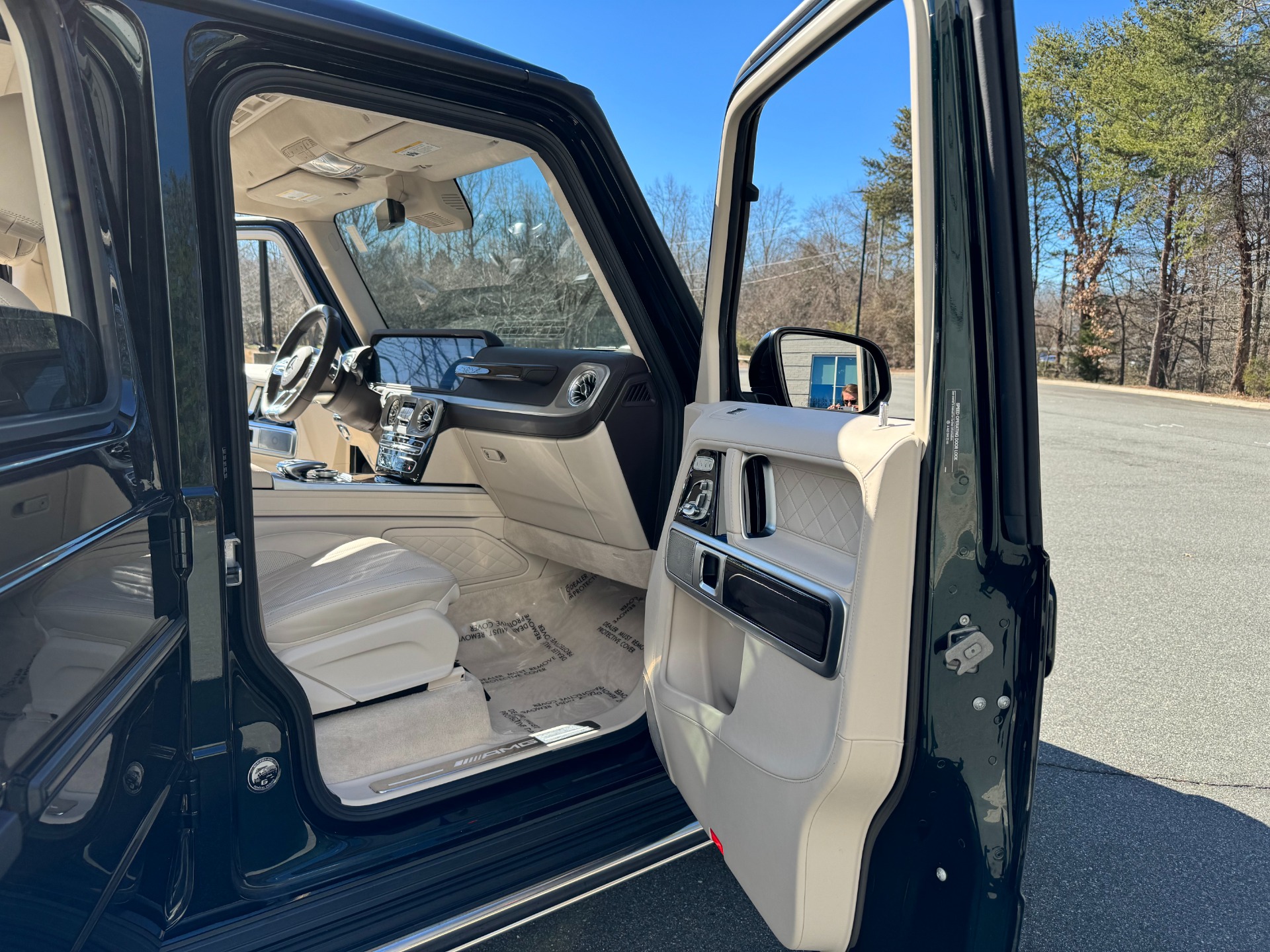 Used 2023 Mercedes-Benz G63 AMG DESIGNO INTERIOR / NIGHT PACKAGE / RARE BEIGE INTERIOR for sale Sold at Formula Imports in Charlotte NC 28227 27