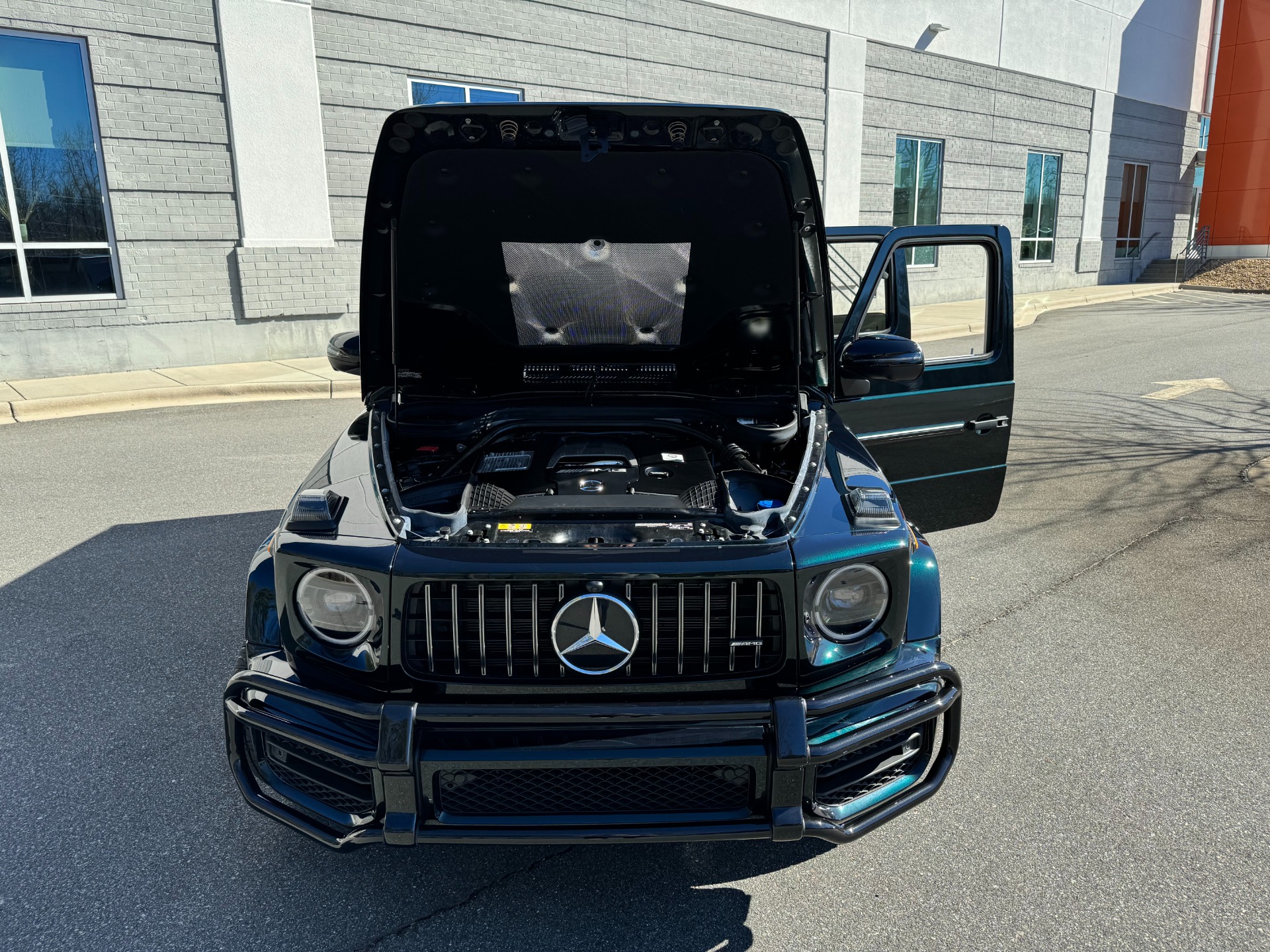Used 2023 Mercedes-Benz G63 AMG DESIGNO INTERIOR / NIGHT PACKAGE / RARE BEIGE INTERIOR for sale Sold at Formula Imports in Charlotte NC 28227 32