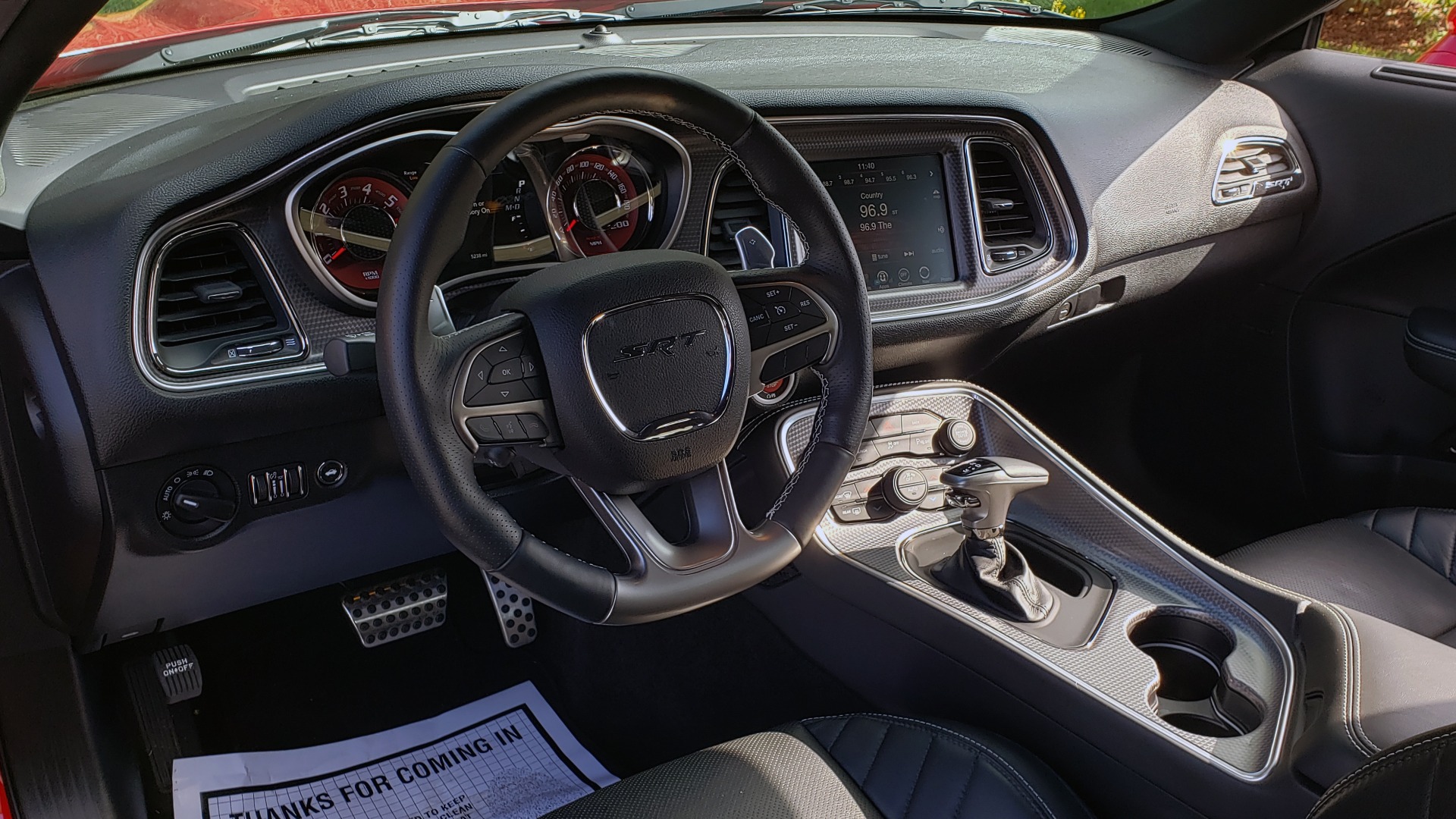Used 2016 Dodge CHALLENGER SRT HELLCAT / NAV / SUNROOF / AUTO / REARVIEW for sale Sold at Formula Imports in Charlotte NC 28227 48