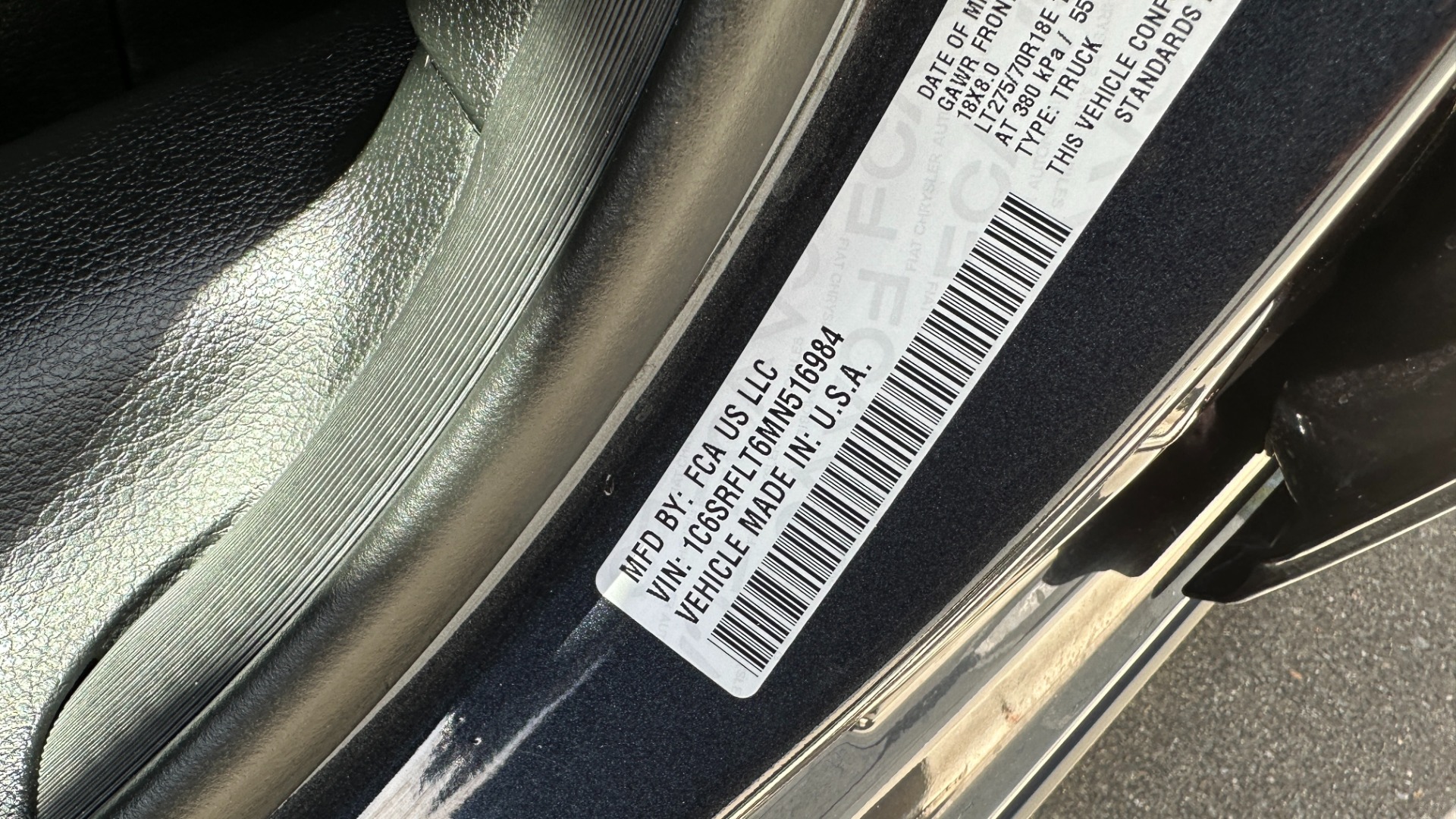 Used 2021 Ram 1500 REBEL / TECH PKG / COMFORT AND CONVENIENCE / REBEL 12 PKG / HEMI for sale $52,995 at Formula Imports in Charlotte NC 28227 15
