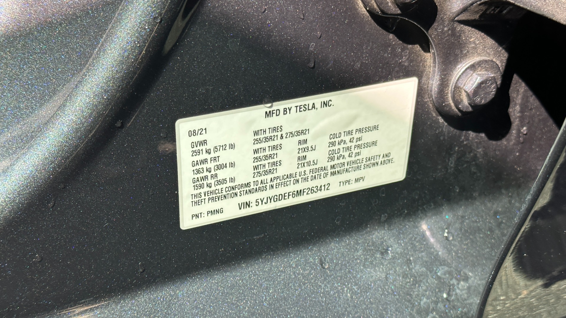 Used 2021 Tesla Model Y PERFORMANCE / PREMIUM INTERIOR / AUTOPILOT / AWD / TOW PKG for sale $50,500 at Formula Imports in Charlotte NC 28227 15