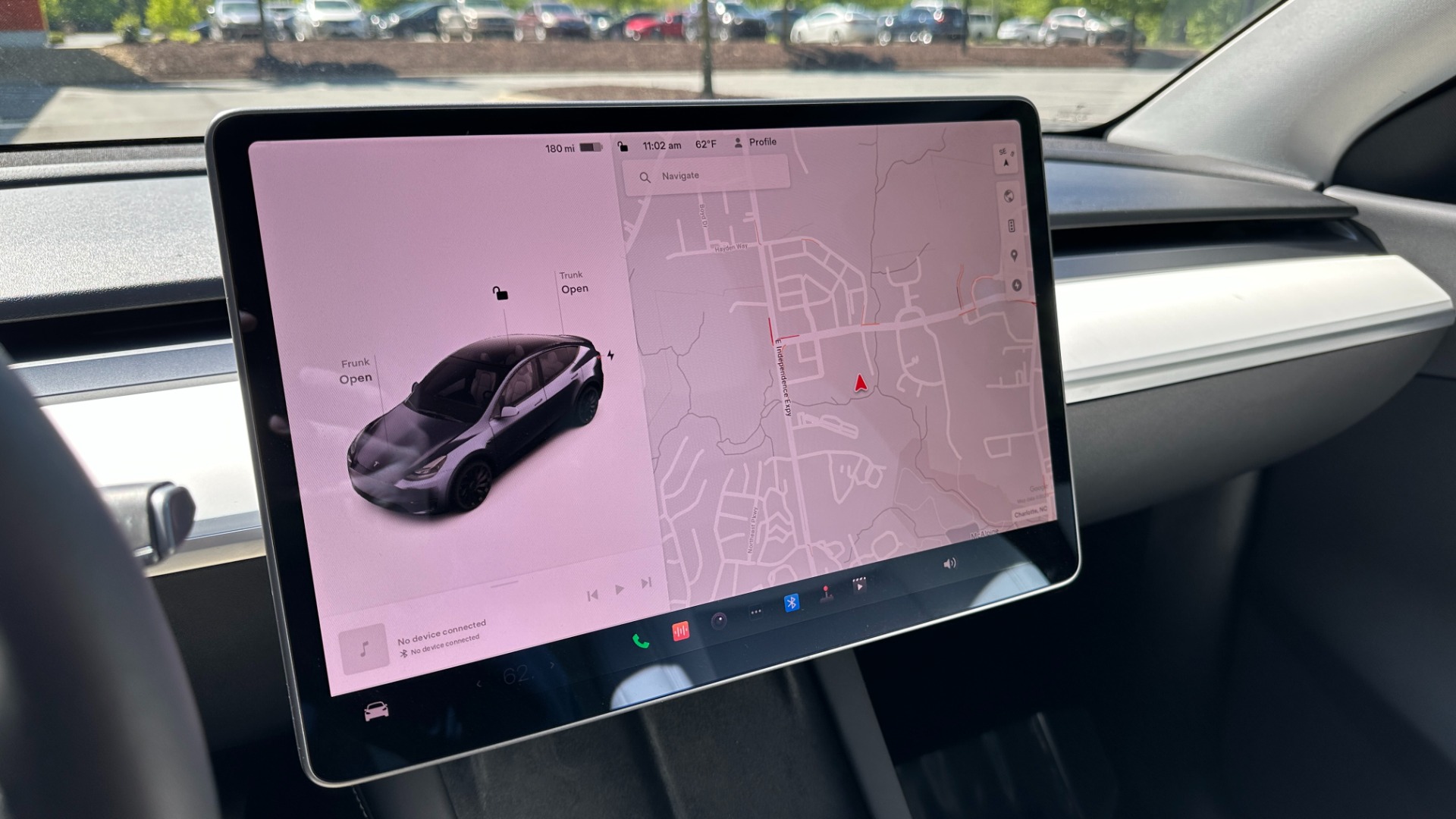 Used 2021 Tesla Model Y PERFORMANCE / PREMIUM INTERIOR / AUTOPILOT / AWD / TOW PKG for sale $50,500 at Formula Imports in Charlotte NC 28227 17