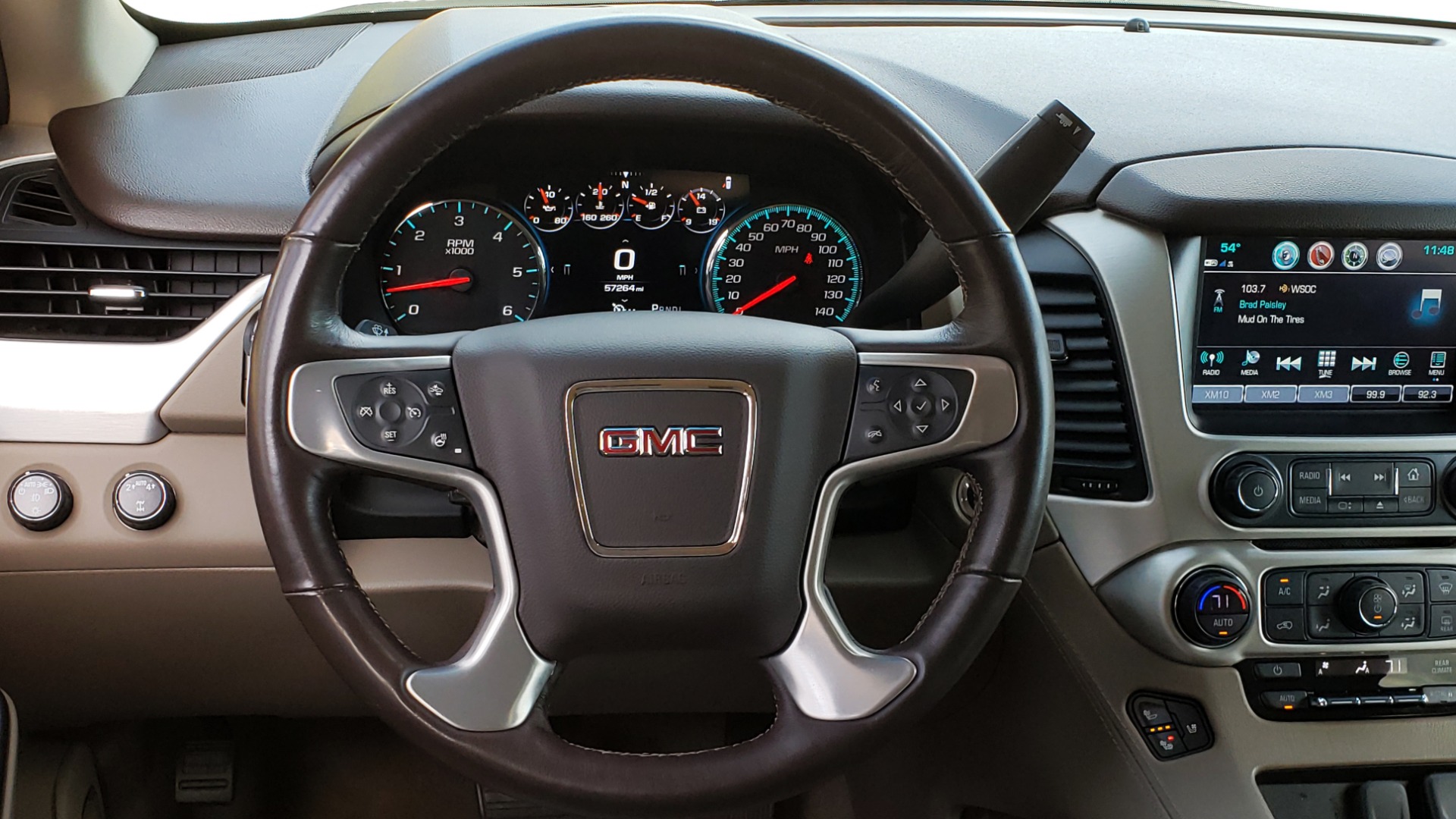 Used 2017 GMC YUKON SLT 4WD / NAV TOUCH SCREEN / BOSE / REARVIEW / 3-ROW for sale Sold at Formula Imports in Charlotte NC 28227 47