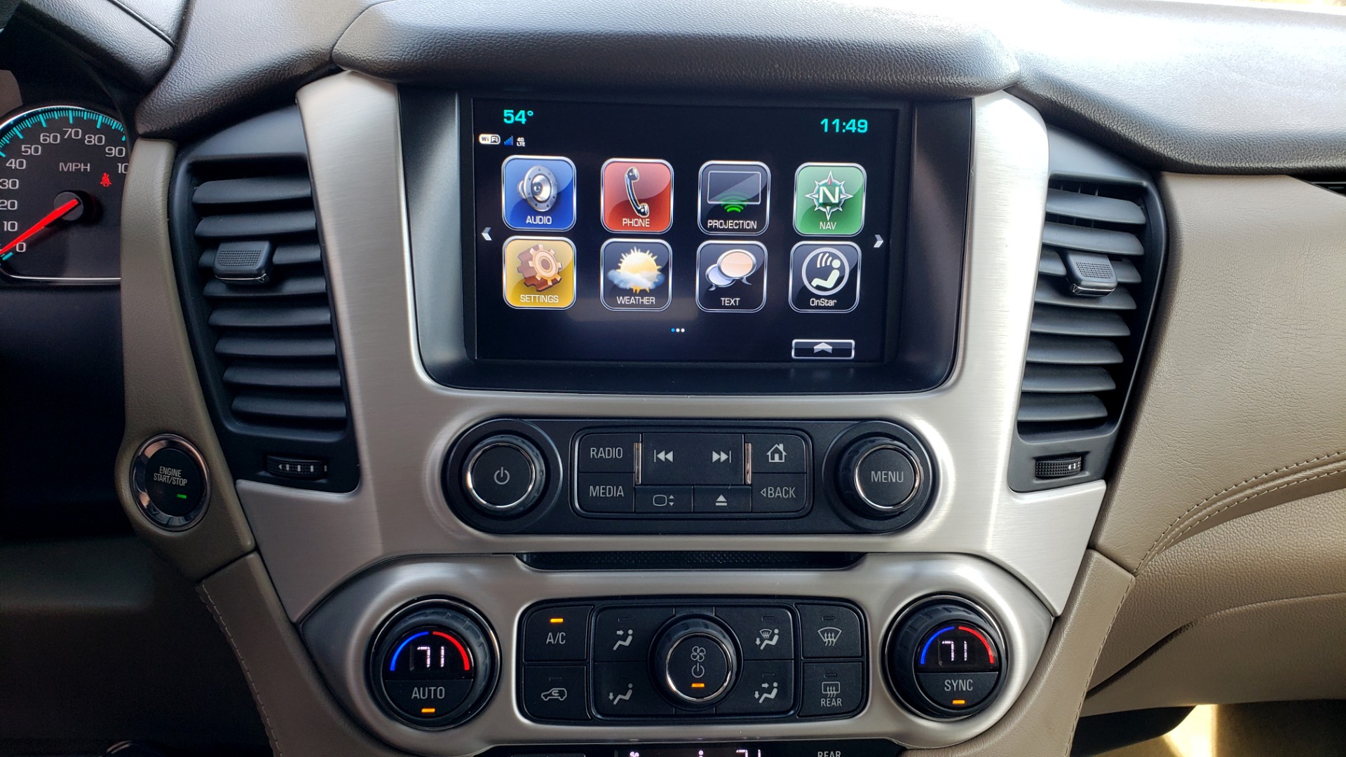 Used 2017 GMC YUKON SLT 4WD / NAV TOUCH SCREEN / BOSE / REARVIEW / 3-ROW for sale Sold at Formula Imports in Charlotte NC 28227 51