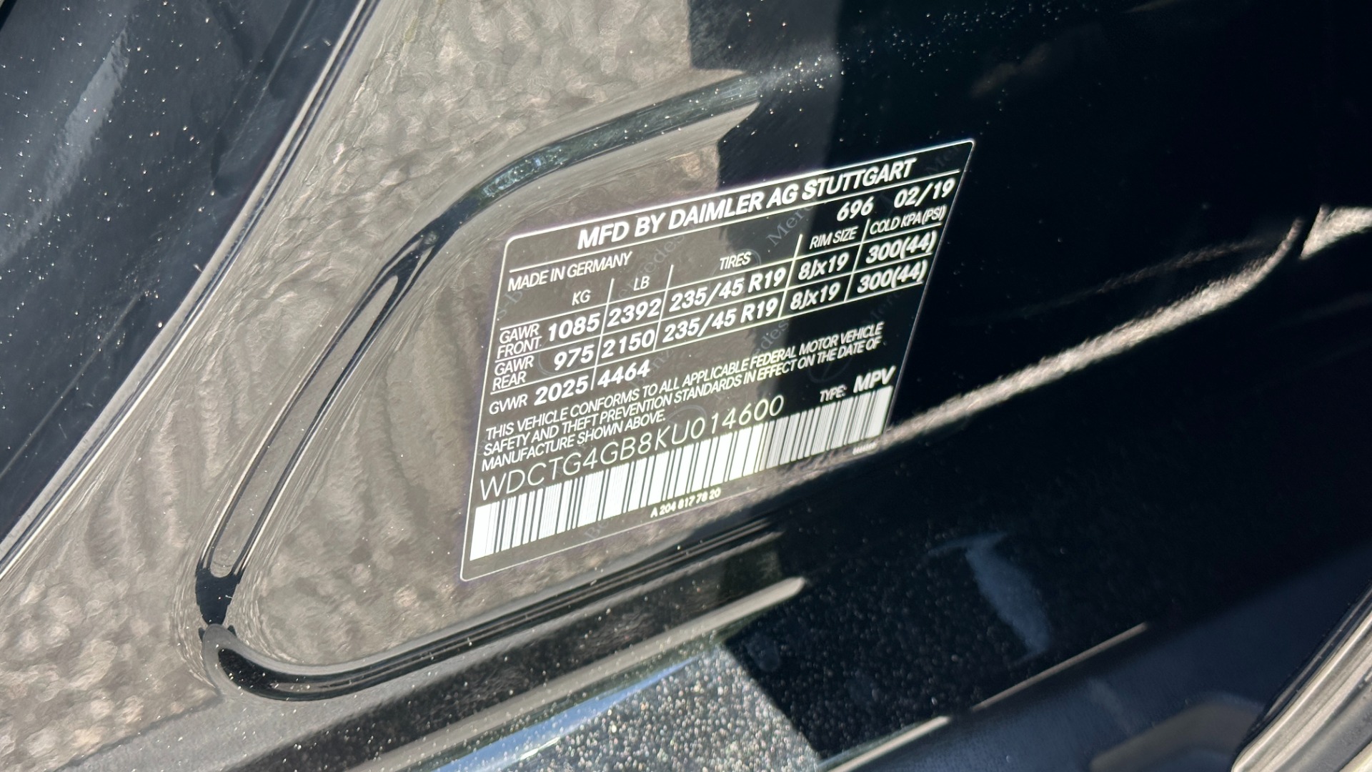 Used 2019 Mercedes-Benz GLA GLA 250 / 19IN WHEELS / PREMIUM / CONVENIENCE PKG for sale $32,495 at Formula Imports in Charlotte NC 28227 15