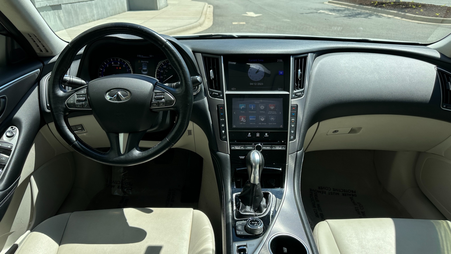 Used 2015 INFINITI Q50 AWD / PEARL PAINT / MOONROOF PKG / ALL WEATHER PKG / CARGO PKG for sale $16,995 at Formula Imports in Charlotte NC 28227 25