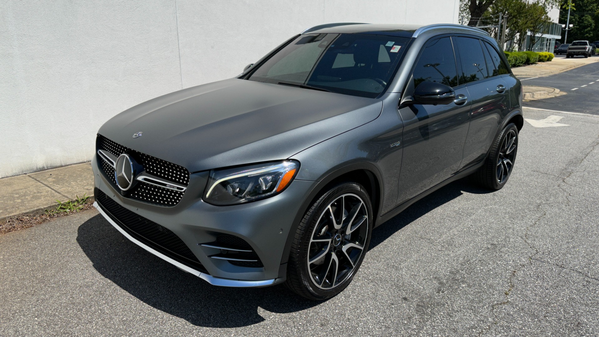 Used 2019 Mercedes-Benz GLC AMG GLC 43 / DRIVER ASSIST / CARBON FIBER / AMG 21IN WHEELS / BURMESTER for sale $41,995 at Formula Imports in Charlotte NC 28227 2