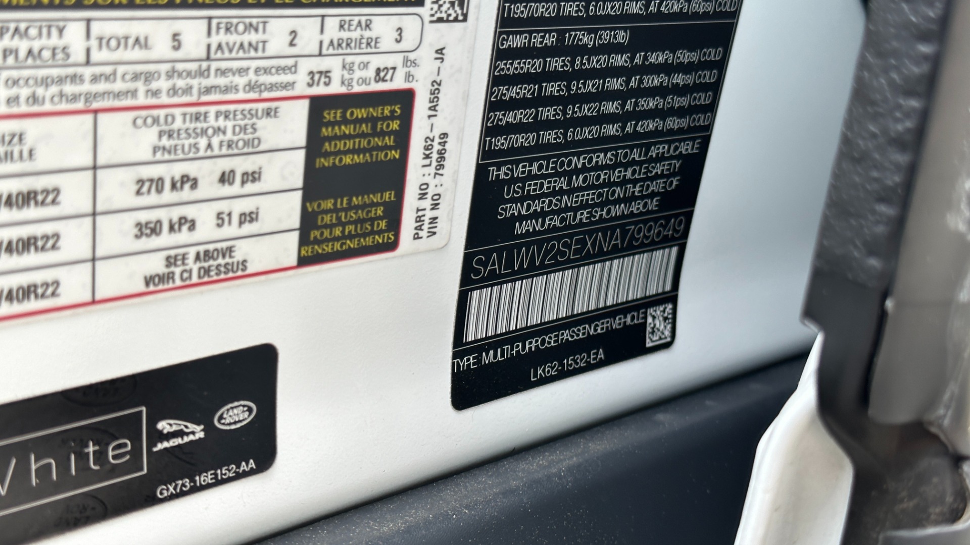 Used 2022 Land Rover Range Rover Sport AUTOBIOGRAPHY / 22 WAY MASSAGE SEATS / DRIVER ASSIST / HEADS UP DISPLAY for sale $99,999 at Formula Imports in Charlotte NC 28227 14