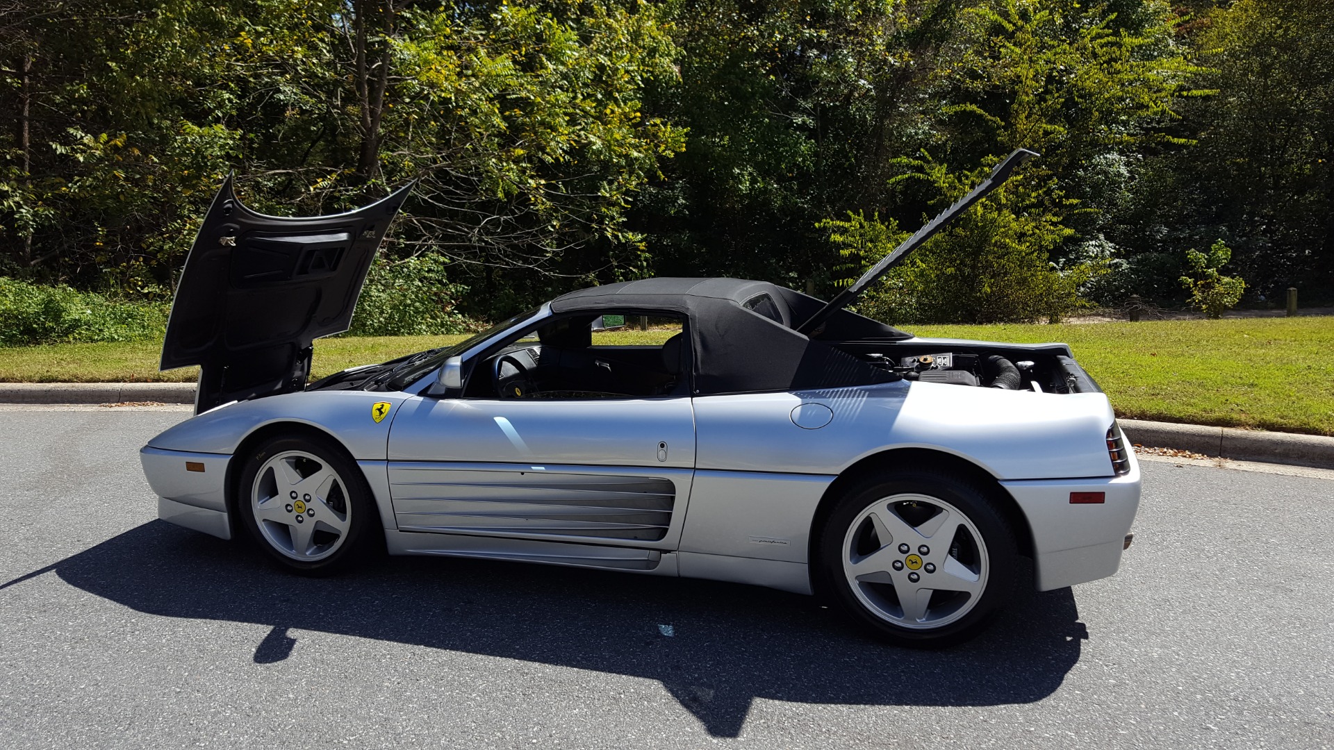 Used 1994 Ferrari 348 SPIDER CONVERTIBLE / GATED 5-SPD MANUAL for sale Sold at Formula Imports in Charlotte NC 28227 16