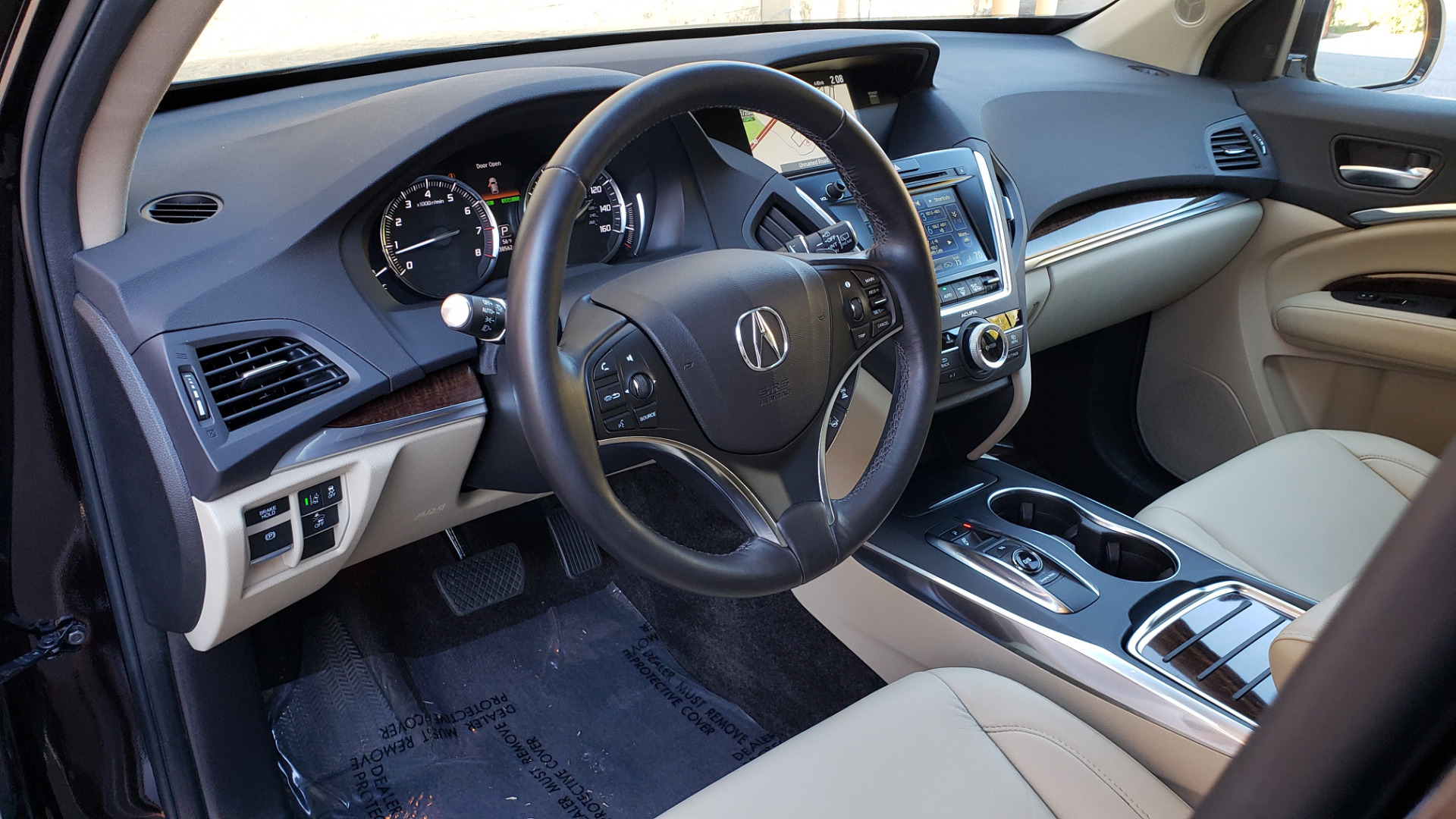 Used 2017 Acura MDX W/TECHNOLOGY PKG / AWD / NAV / SUNROOF / REARVIEW for sale Sold at Formula Imports in Charlotte NC 28227 37