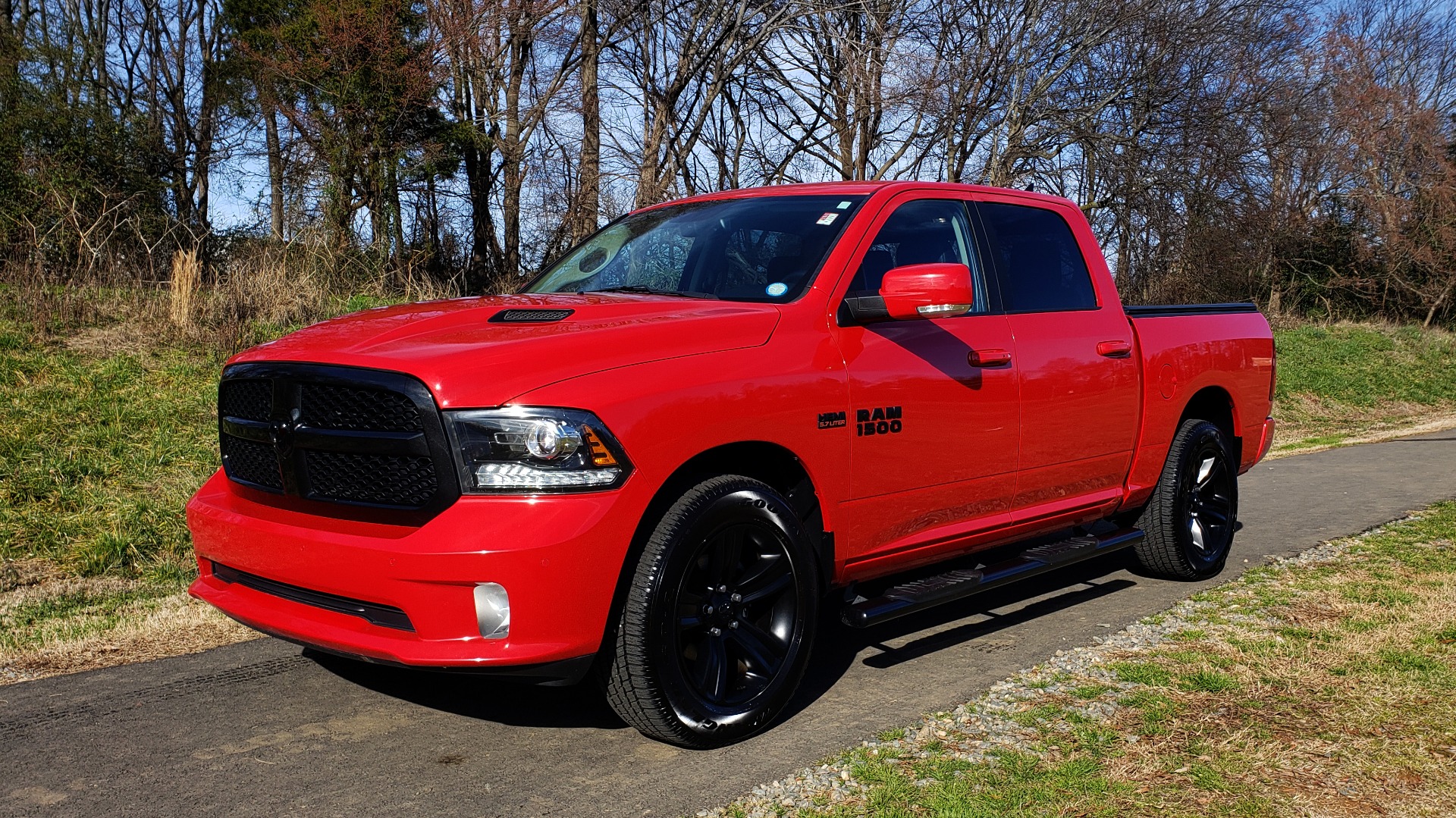 Used 2017 Ram 1500 NIGHT EDITION CREWCAB 4X4 / NAV / PARKSENSE for sale Sold at Formula Imports in Charlotte NC 28227 1