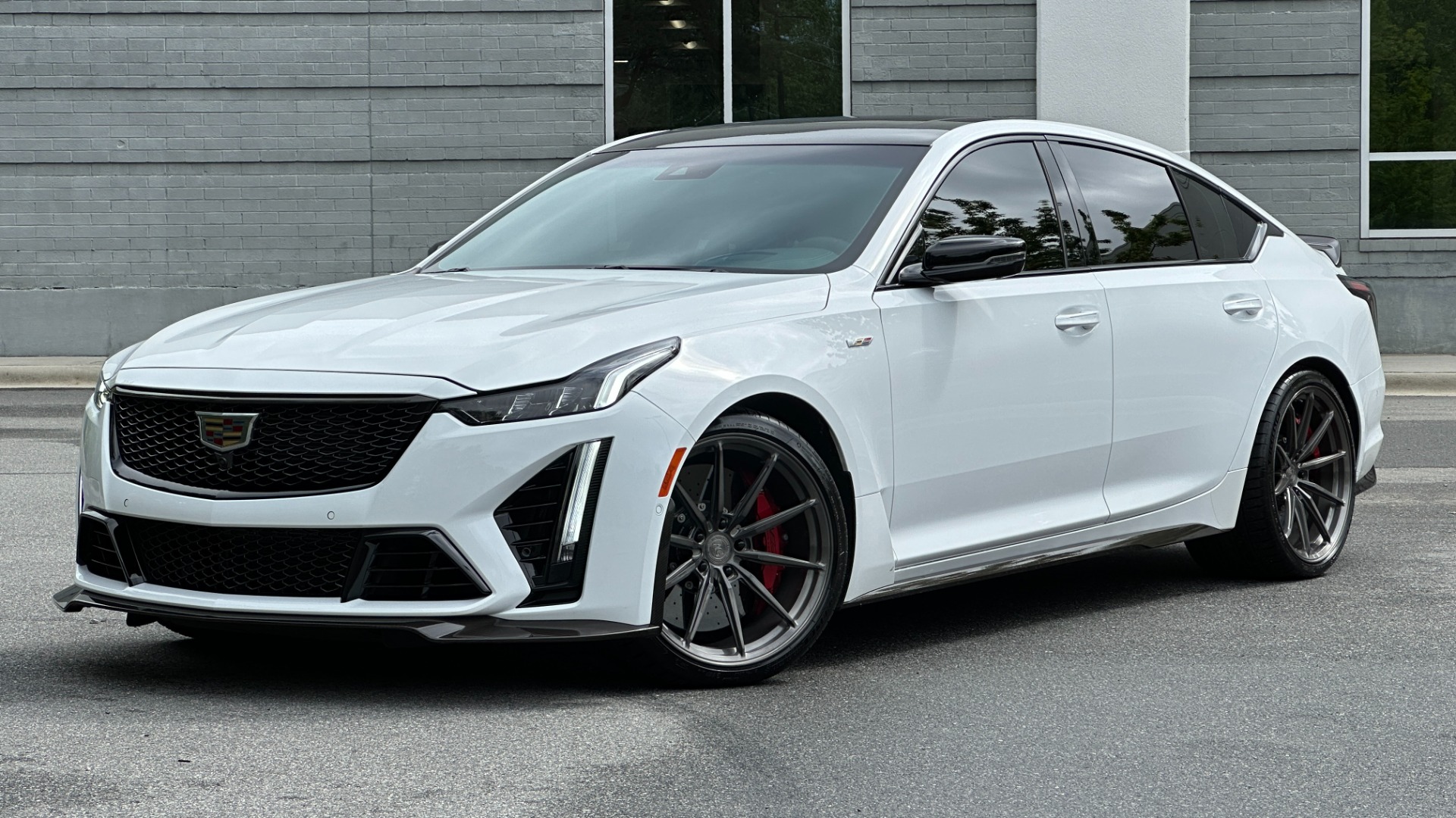 Used 2022 Cadillac CT5-V BLACKWING / CUSTOM WHEELS / CARBON CERAMIC / CARBON PKG 1 AND 2 for sale Sold at Formula Imports in Charlotte NC 28227 1