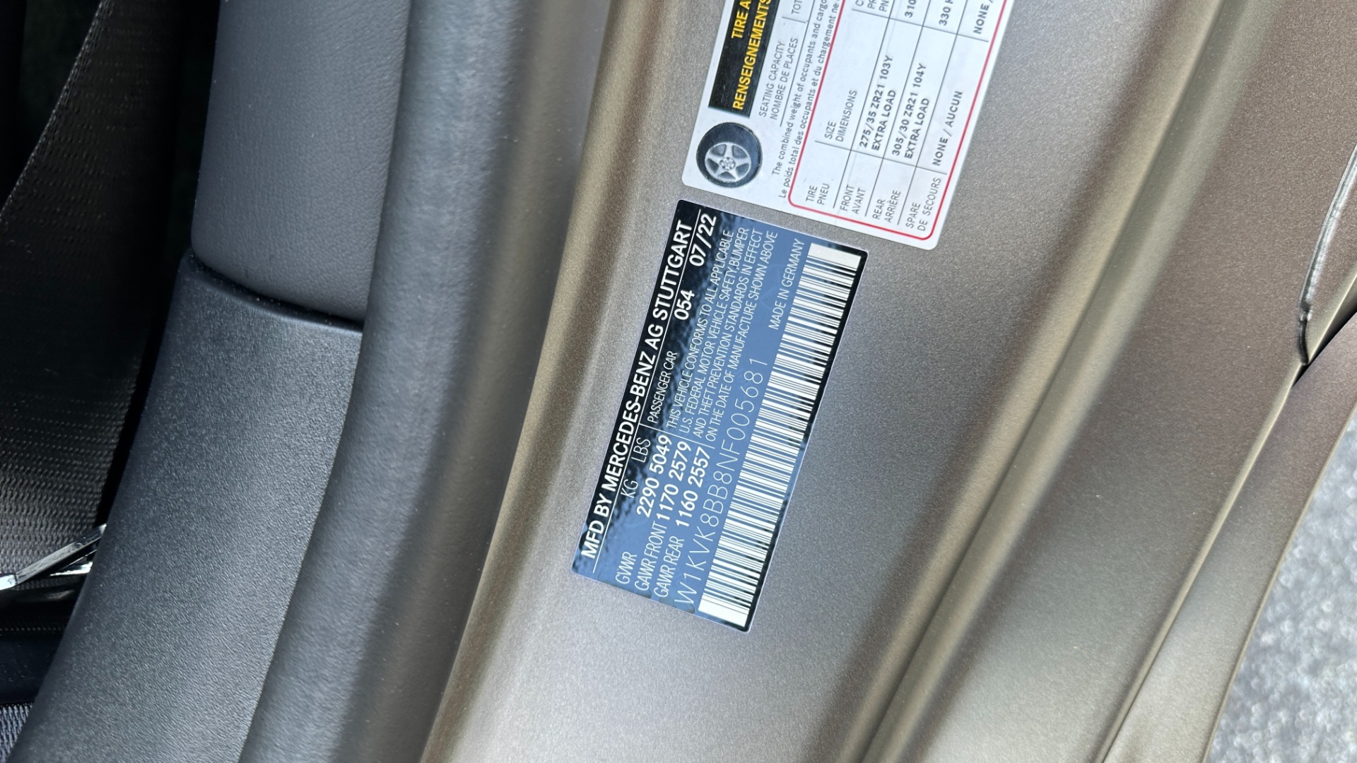 Used 2022 Mercedes-Benz SL AMG SL63 ROADSTER / PERF LINE / AMG NIGHT PKG / CARBON FIBER / SATIN PAINT for sale $179,000 at Formula Imports in Charlotte NC 28227 36