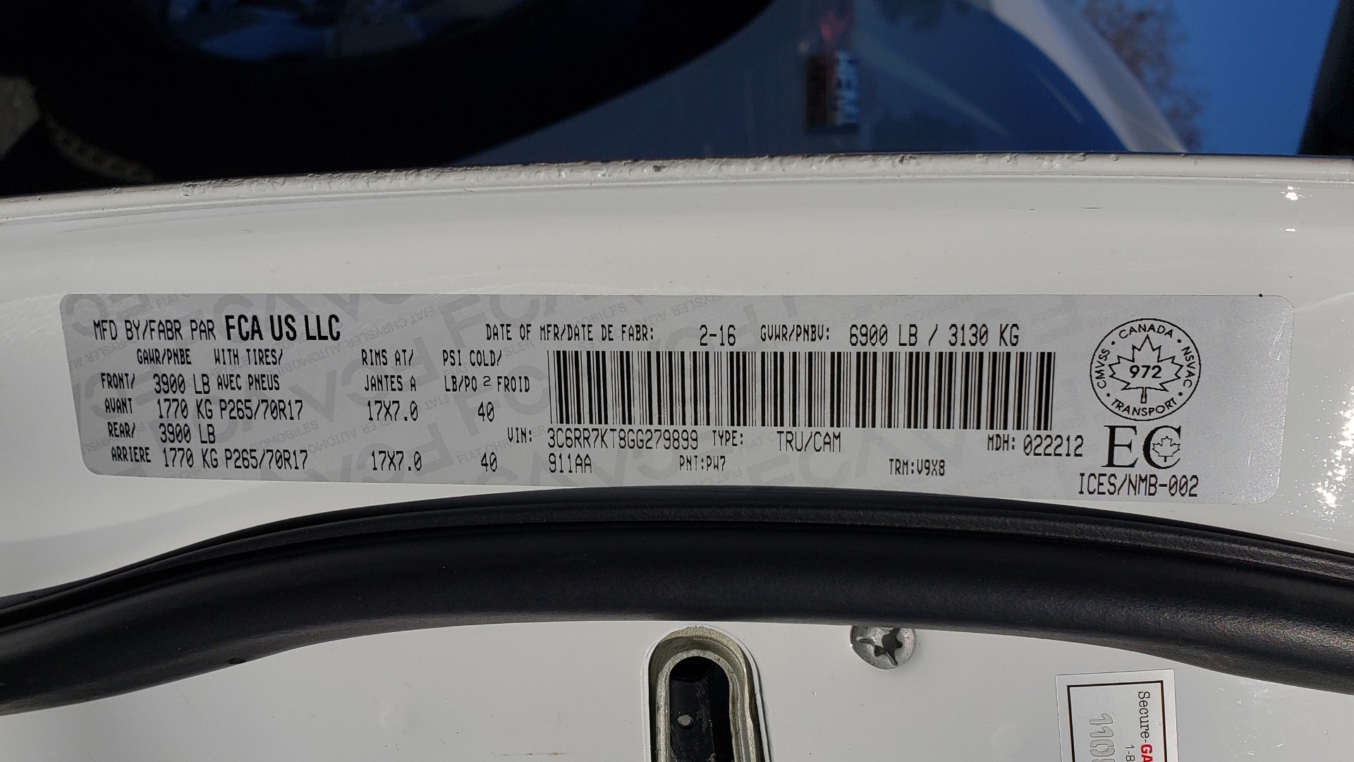 Used 2016 Ram 1500 Express for sale Sold at Formula Imports in Charlotte NC 28227 68