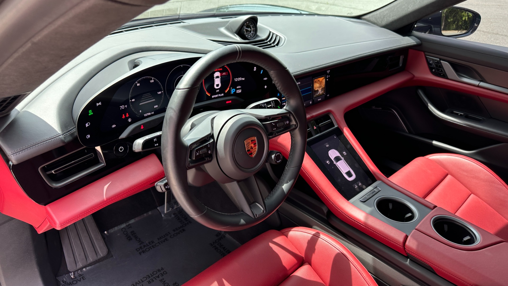 Used 2020 Porsche Taycan TURBO S / ANRKY WHEELS / BURMESTER / PDCC / INNODRIVE for sale $127,999 at Formula Imports in Charlotte NC 28227 12