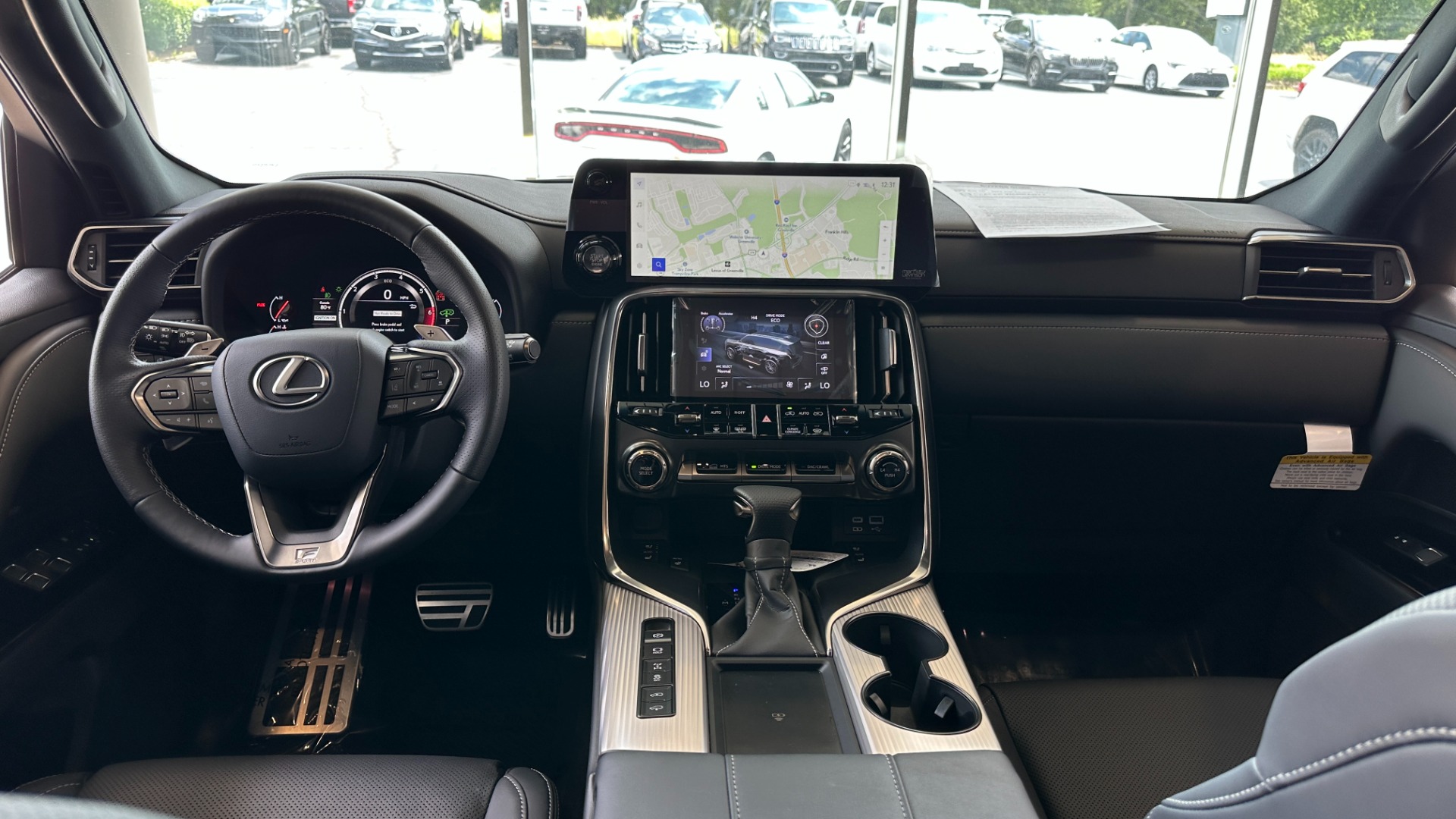 Used 2023 Lexus LX LX 600 F SPORT / MARK LEVINSON / HEIGHT CONTROL / CROSS BARS for sale $138,499 at Formula Imports in Charlotte NC 28227 31
