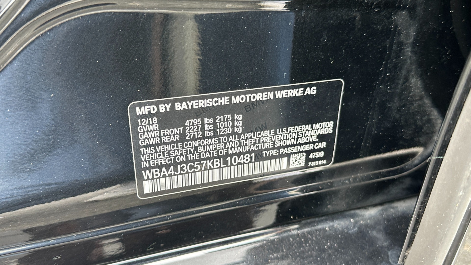 Used 2019 BMW 4 Series 430i xDrive / DAKOTA LEATHER / HARMAN KARDON / CONVENIENCE PKG / BLIND SPOT for sale $30,482 at Formula Imports in Charlotte NC 28227 36