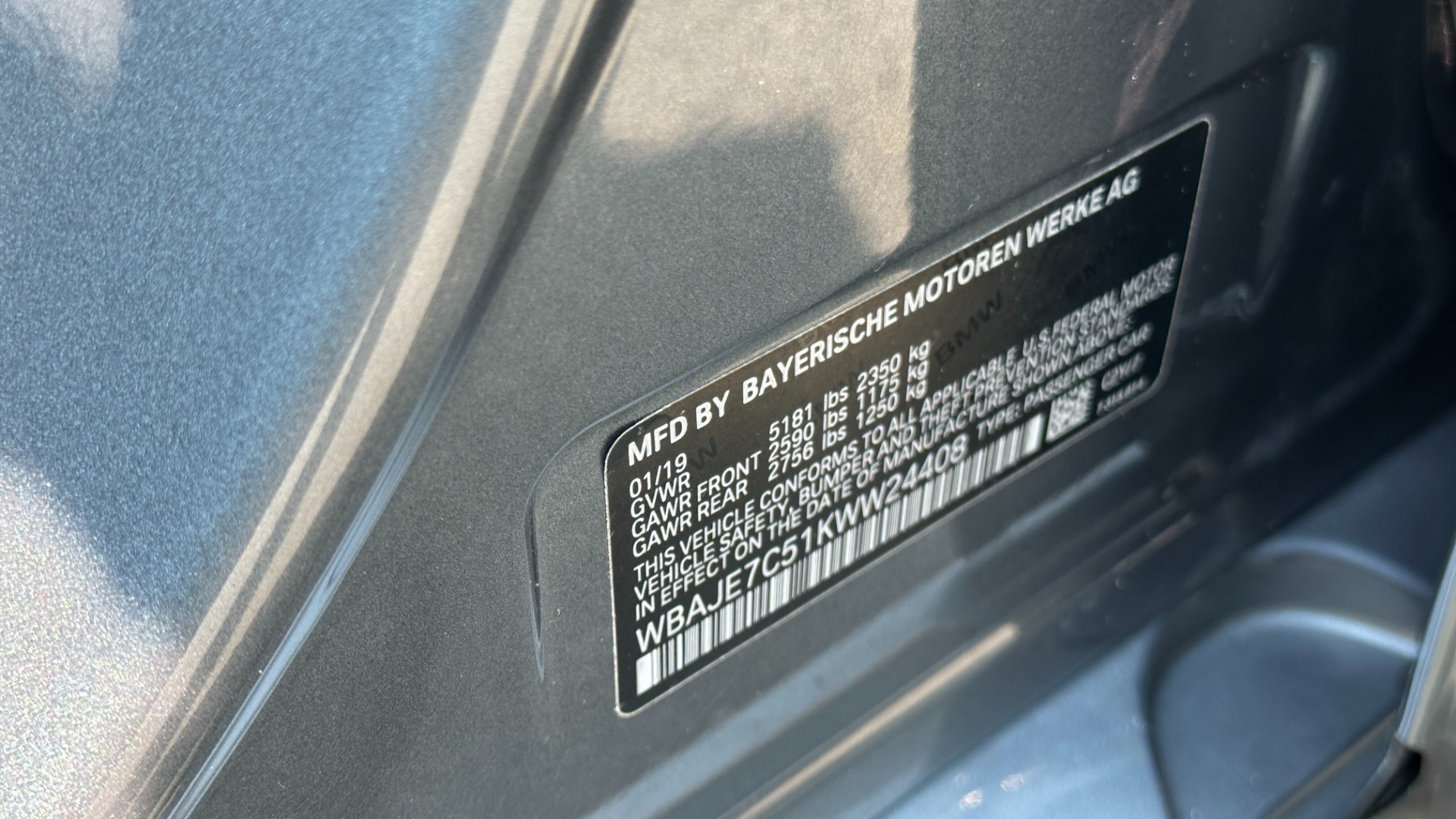 Used 2019 BMW 5 Series 540i xDRIVE / M SPORT / PREMIUM / DRIVER ASSIST / HK SOUND for sale $33,995 at Formula Imports in Charlotte NC 28227 15