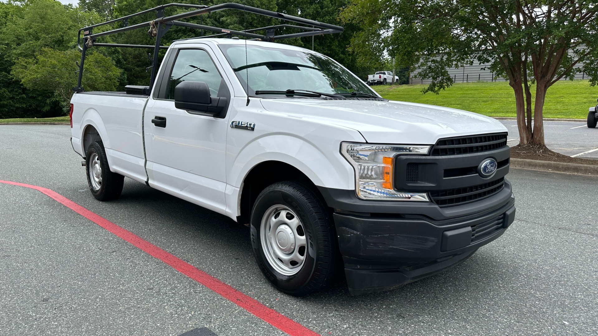 Used 2019 Ford F-150 XL / WORK TRUCK / VINYL SEATS / BED RACK / TOOLBOX / 2WD for sale $18,995 at Formula Imports in Charlotte NC 28227 2