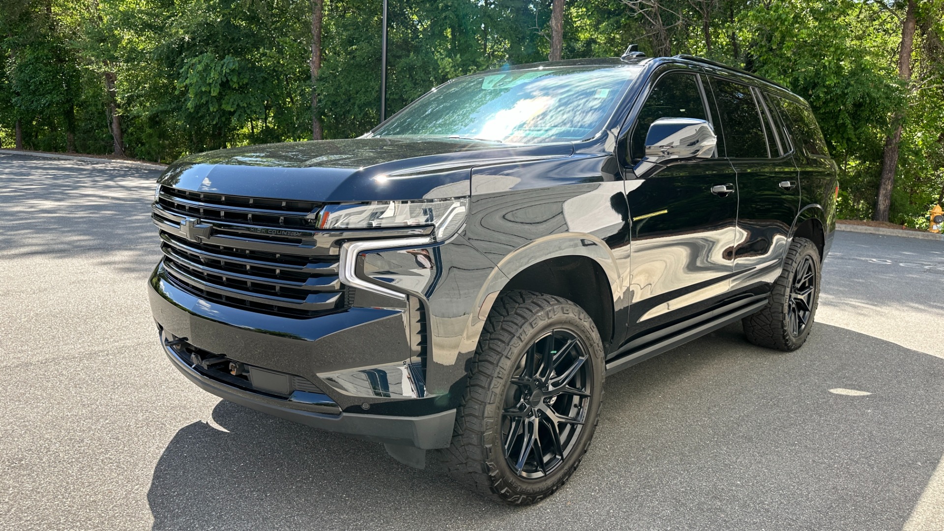 Used 2021 Chevrolet Tahoe HIGH COUNTRY / VOSSEN WHEELS / LEVEL KIT / CORSA / AFE INTAKE for sale $79,900 at Formula Imports in Charlotte NC 28227 7