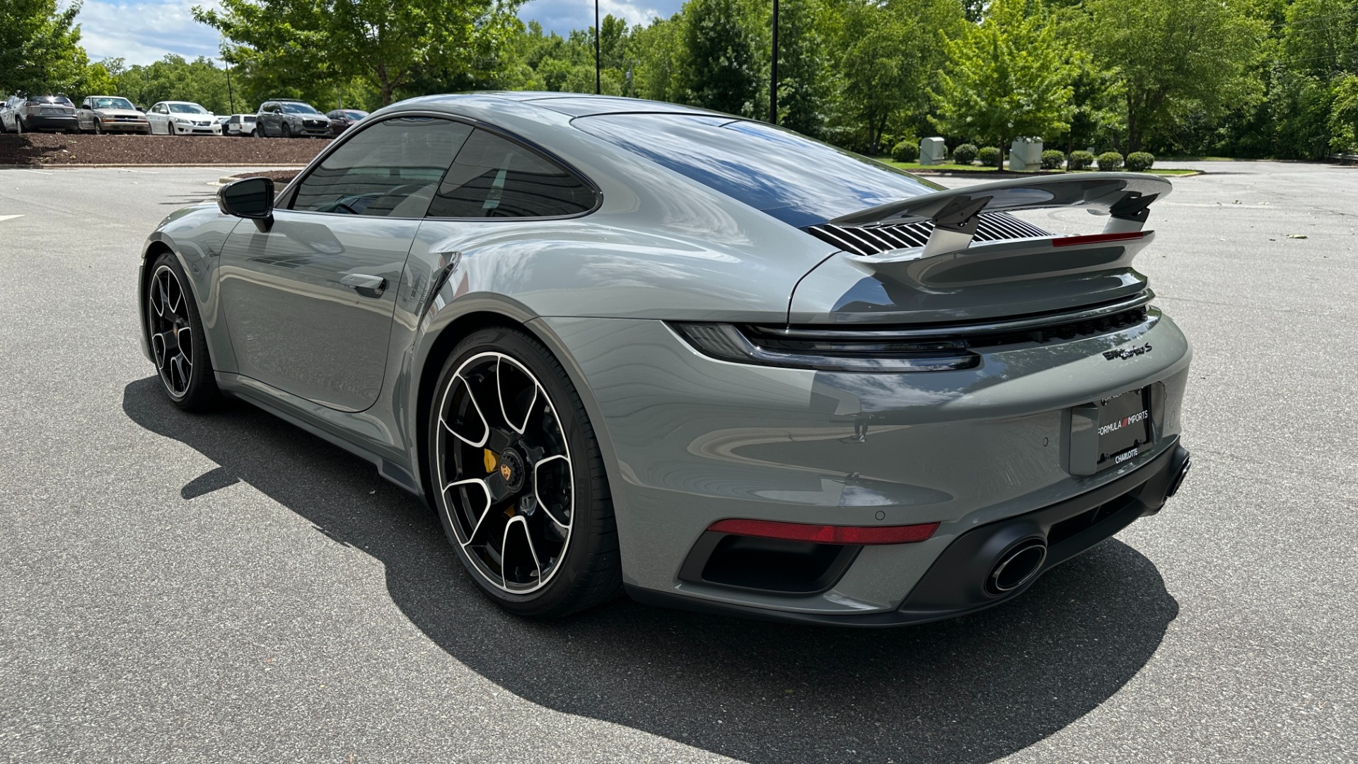 Used 2021 Porsche 911 TURBO S / CUSTOM PTS COLOR / BIG OPTIONS / SPORT SEATS / CARBON FIBER for sale $289,000 at Formula Imports in Charlotte NC 28227 4