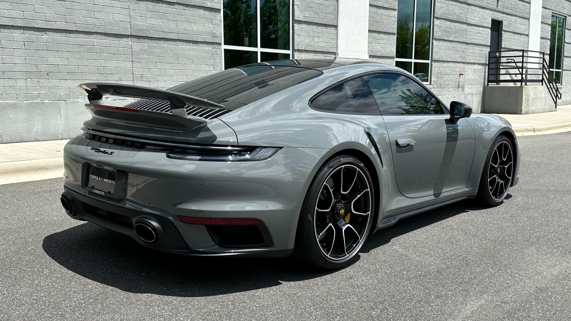 Used 2021 Porsche 911 TURBO S / CUSTOM PTS COLOR / BIG OPTIONS / SPORT SEATS / CARBON FIBER for sale Sold at Formula Imports in Charlotte NC 28227 5