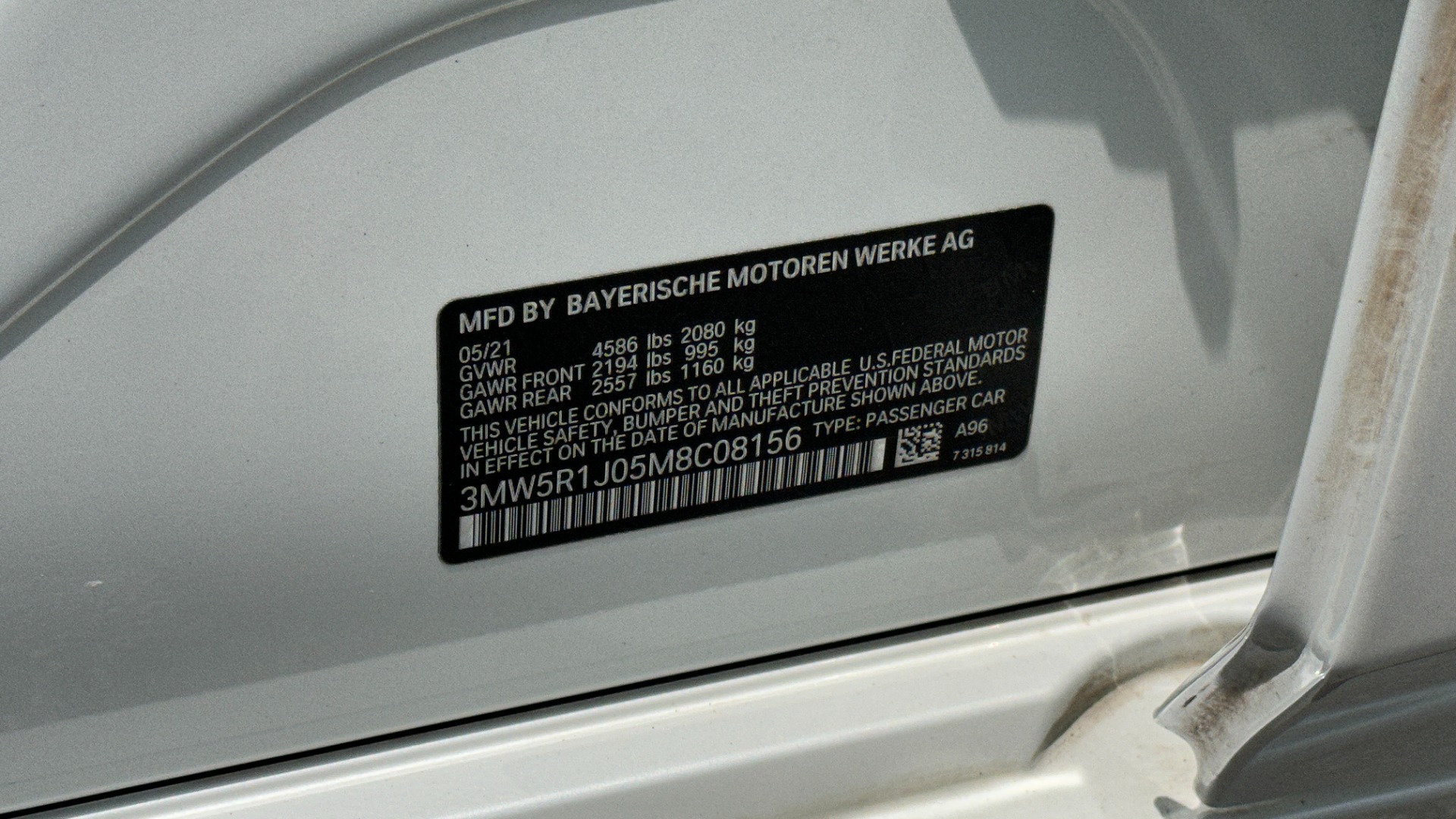 Used 2021 BMW 3 Series 330i for sale $31,995 at Formula Imports in Charlotte NC 28227 46