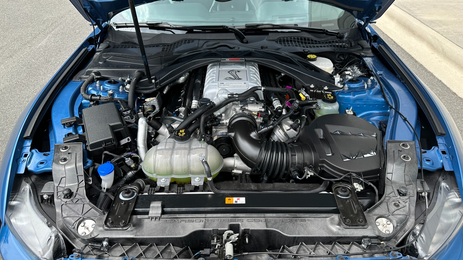 Used 2021 Ford Mustang SHELBY GT500 / CARBON FIBER TRACK PACK / RECARO / TECH PKG / PAINTED STRIPE for sale $118,000 at Formula Imports in Charlotte NC 28227 10
