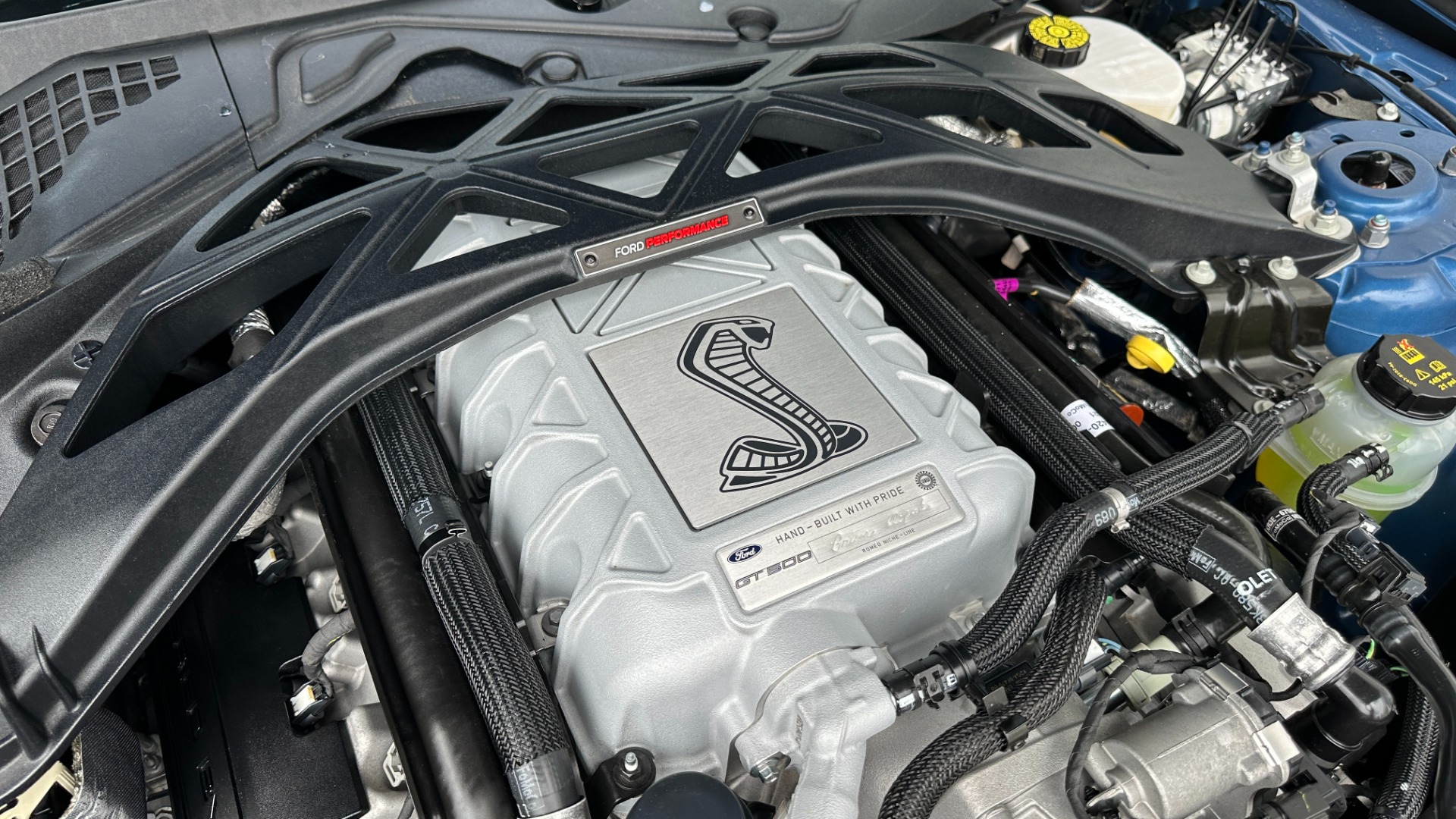 Used 2021 Ford Mustang SHELBY GT500 / CARBON FIBER TRACK PACK / RECARO / TECH PKG / PAINTED STRIPE for sale $118,000 at Formula Imports in Charlotte NC 28227 11