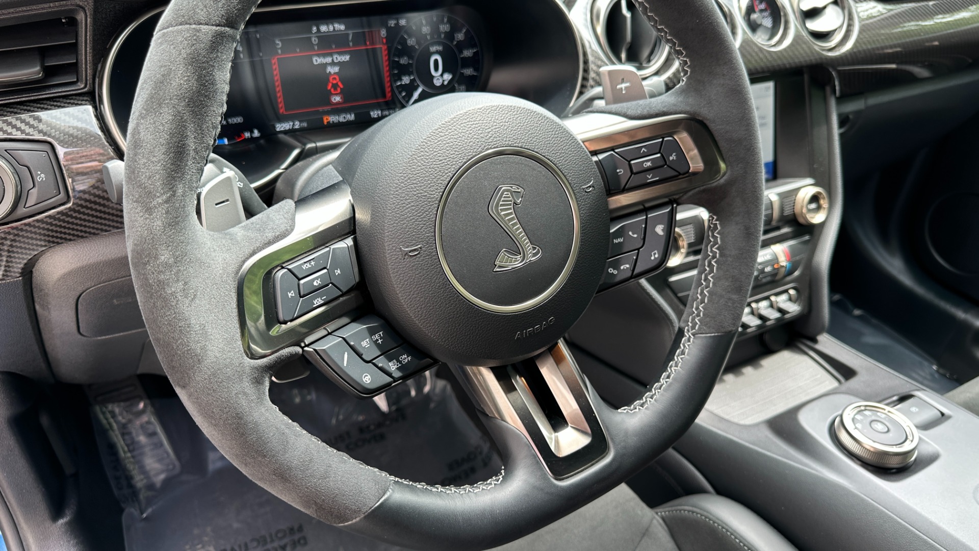 Used 2021 Ford Mustang SHELBY GT500 / CARBON FIBER TRACK PACK / RECARO / TECH PKG / PAINTED STRIPE for sale $118,000 at Formula Imports in Charlotte NC 28227 20