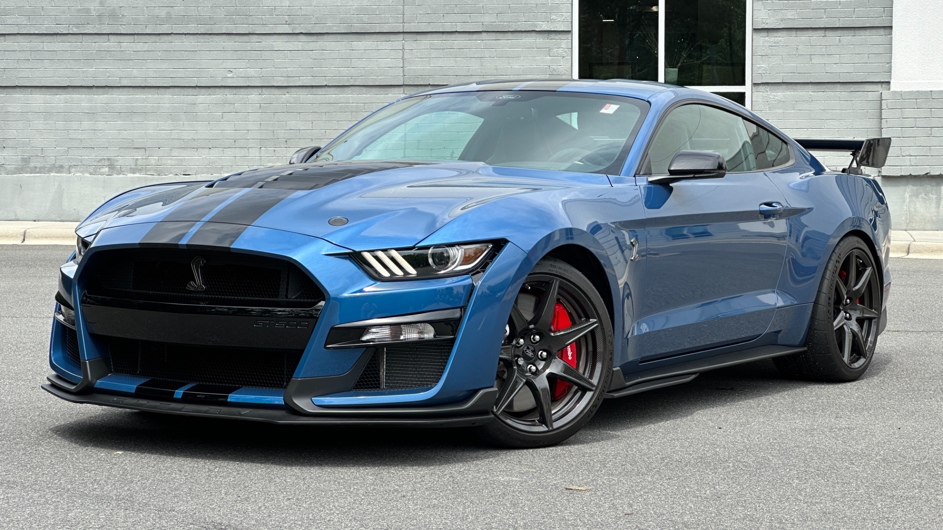 Used 2021 Ford Mustang SHELBY GT500 / CARBON FIBER TRACK PACK / RECARO / TECH PKG / PAINTED STRIPE for sale $118,000 at Formula Imports in Charlotte NC 28227 1