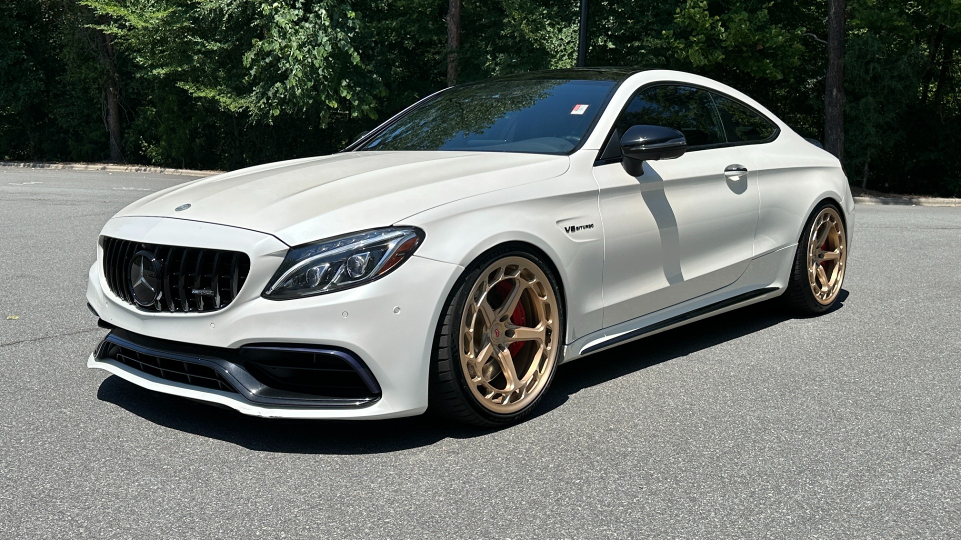 Used 2018 Mercedes-Benz C-Class AMG C 63 S / FORGED WHEELS VOSSEN LC / RENNTECH LOWERING SPRINGS / DINAN AM for sale $58,499 at Formula Imports in Charlotte NC 28227 2