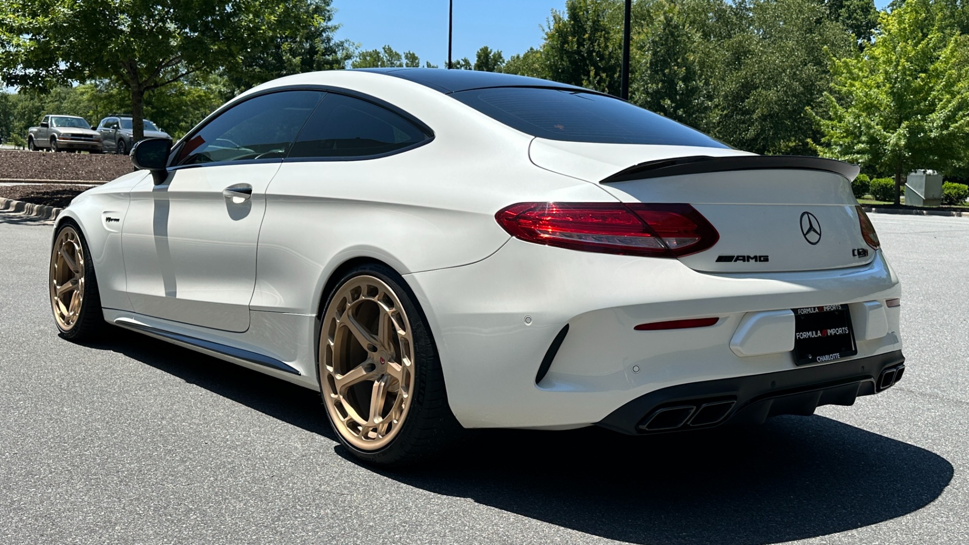 Used 2018 Mercedes-Benz C-Class AMG C 63 S / FORGED WHEELS VOSSEN LC / RENNTECH LOWERING SPRINGS / DINAN AM for sale $58,499 at Formula Imports in Charlotte NC 28227 4