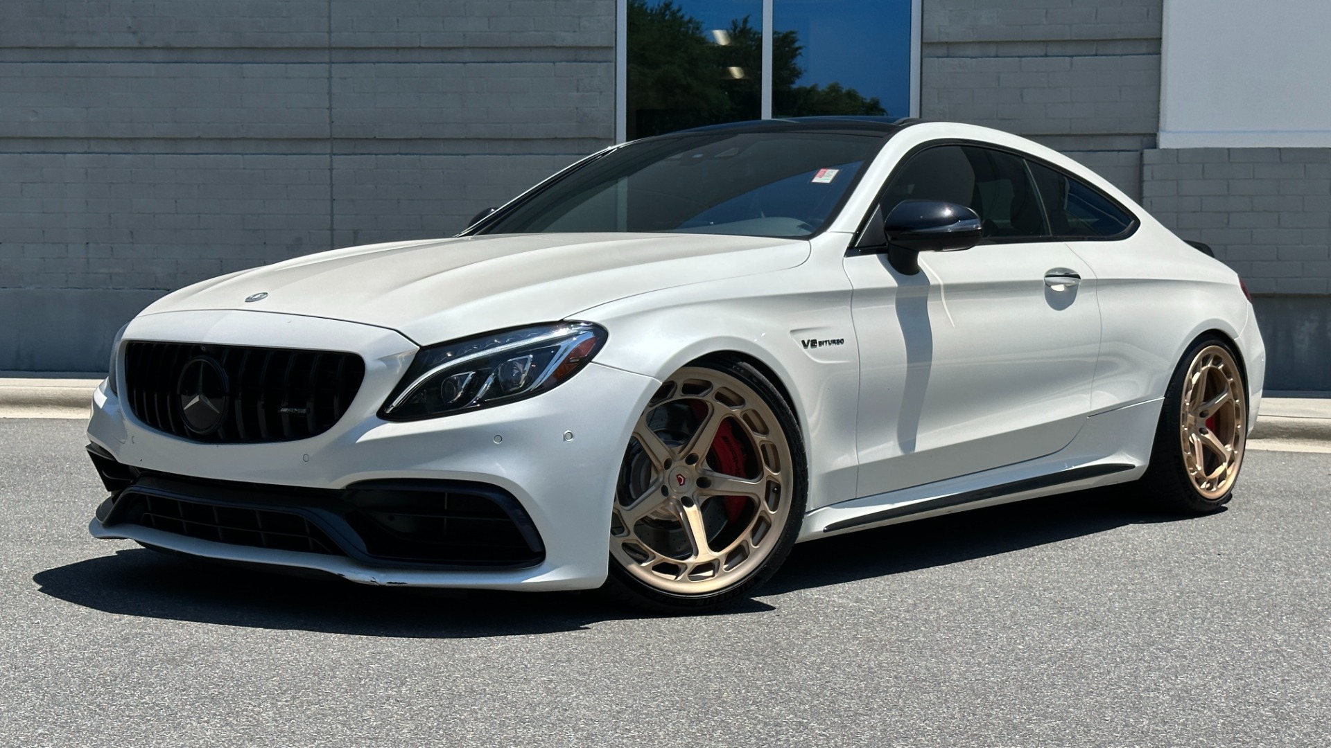 Used 2018 Mercedes-Benz C-Class AMG C 63 S / FORGED WHEELS VOSSEN LC / RENNTECH LOWERING SPRINGS / DINAN AM for sale $58,499 at Formula Imports in Charlotte NC 28227 1