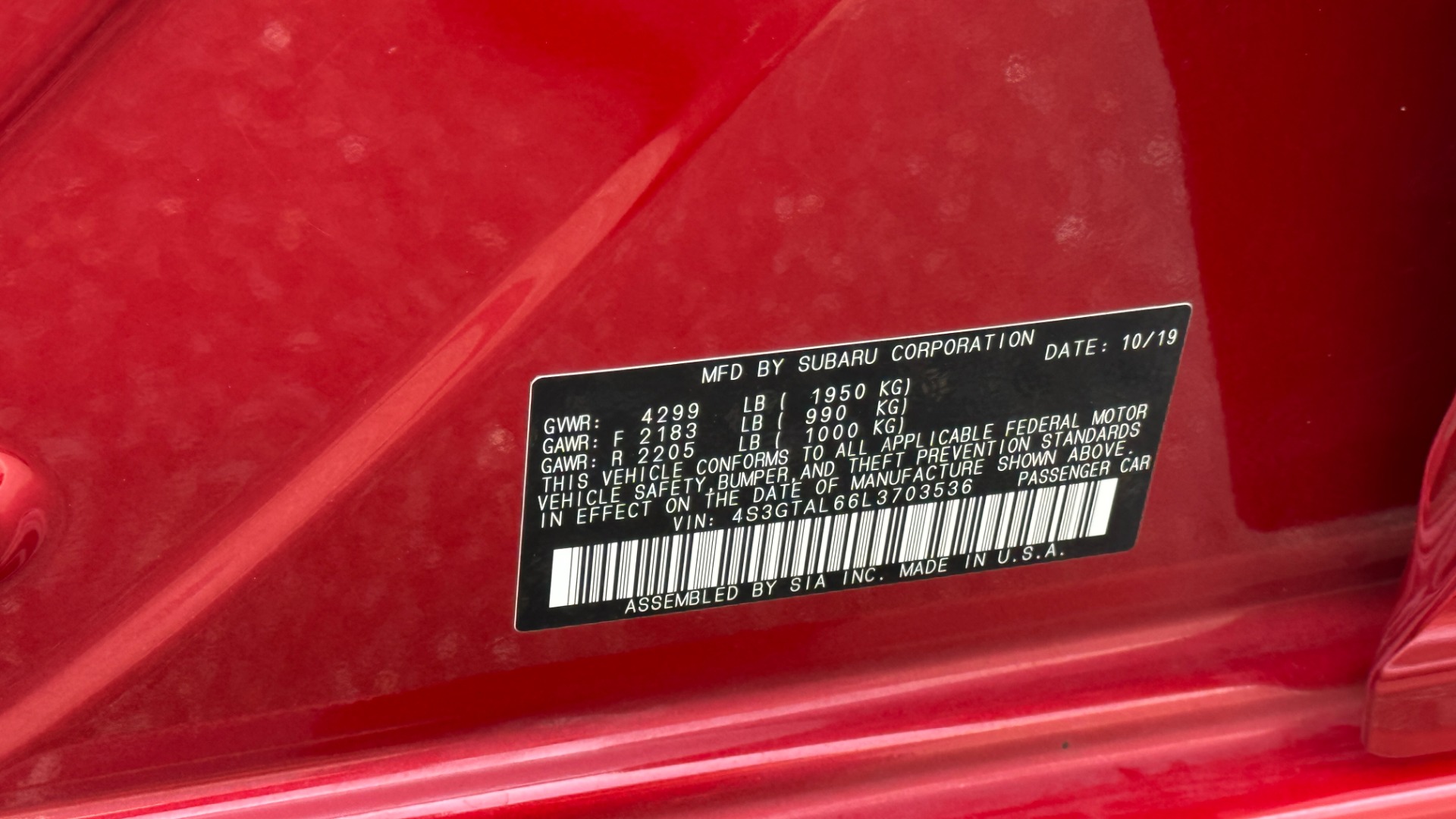 Used 2020 Subaru Impreza Sport for sale $22,795 at Formula Imports in Charlotte NC 28227 36