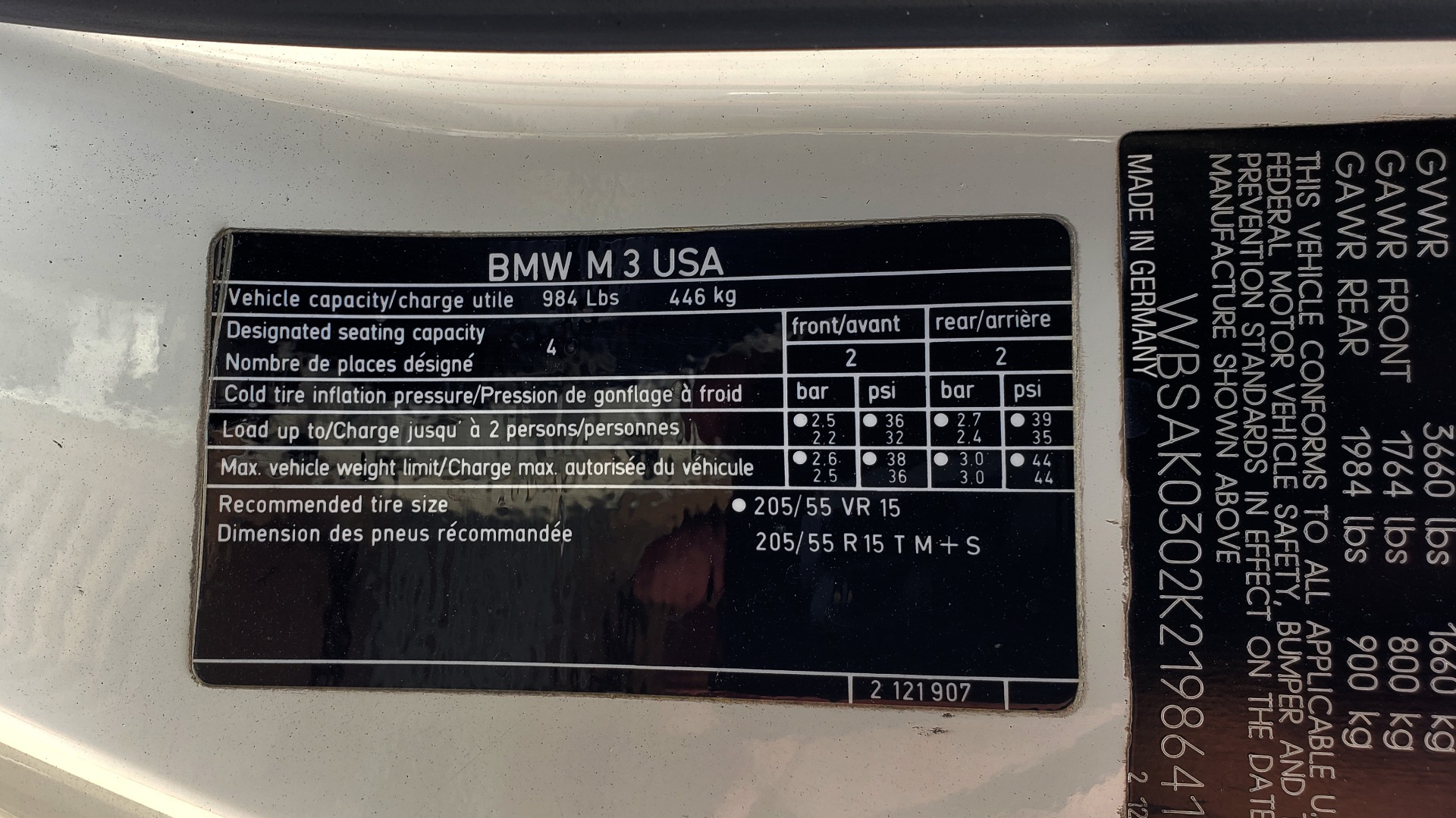 Used 1989 BMW M3 COUPE 2DR / 5-SPEED MAN / LOW MILES / SUPER CLEAN for sale Sold at Formula Imports in Charlotte NC 28227 94